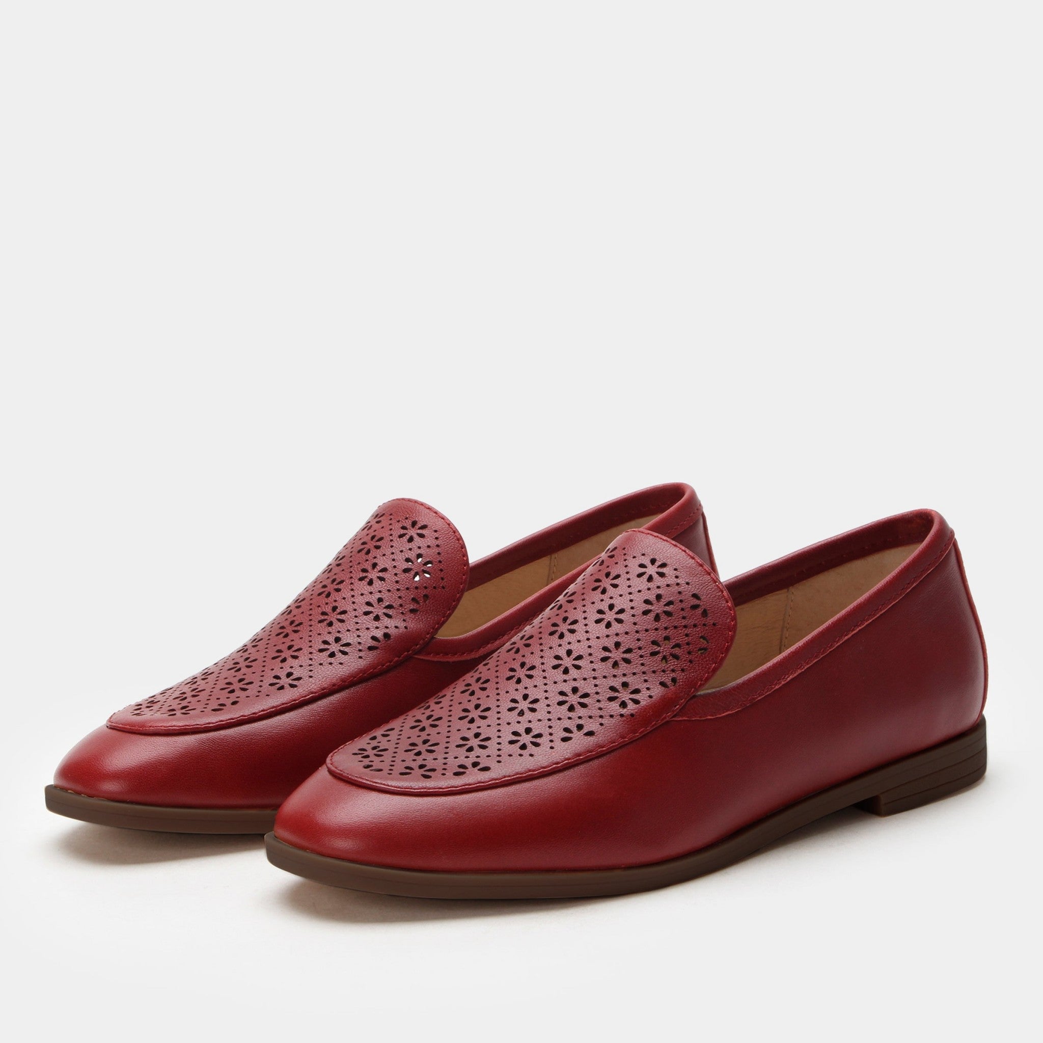 Alegria Aliya Comfort Arch Support Women's Loafer - Red Breeze - 1