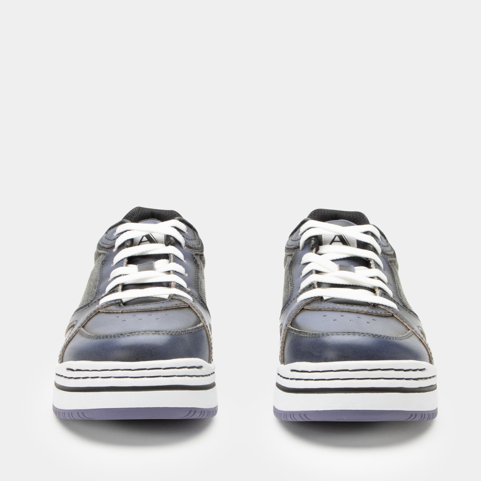 Alegria Alyster Comfort Arch Support Women's Sneaker - Blue Black - 6