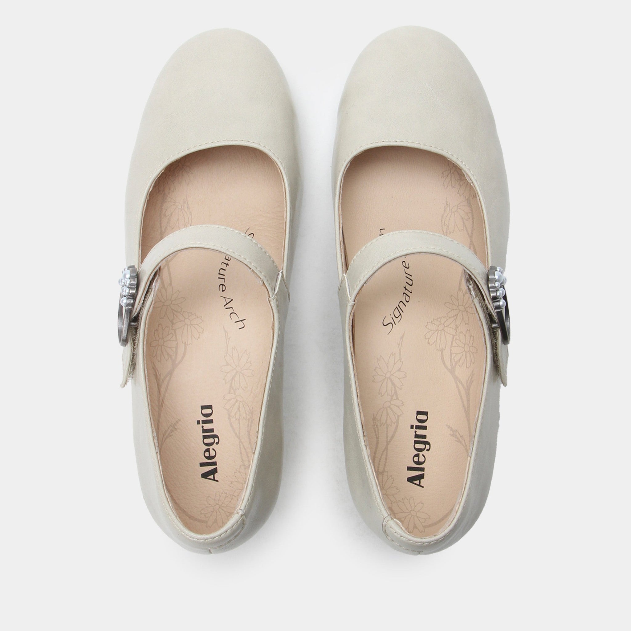 Alegria Ameliah Comfort Arch Support Women's Dress Heel - Ivory - 5