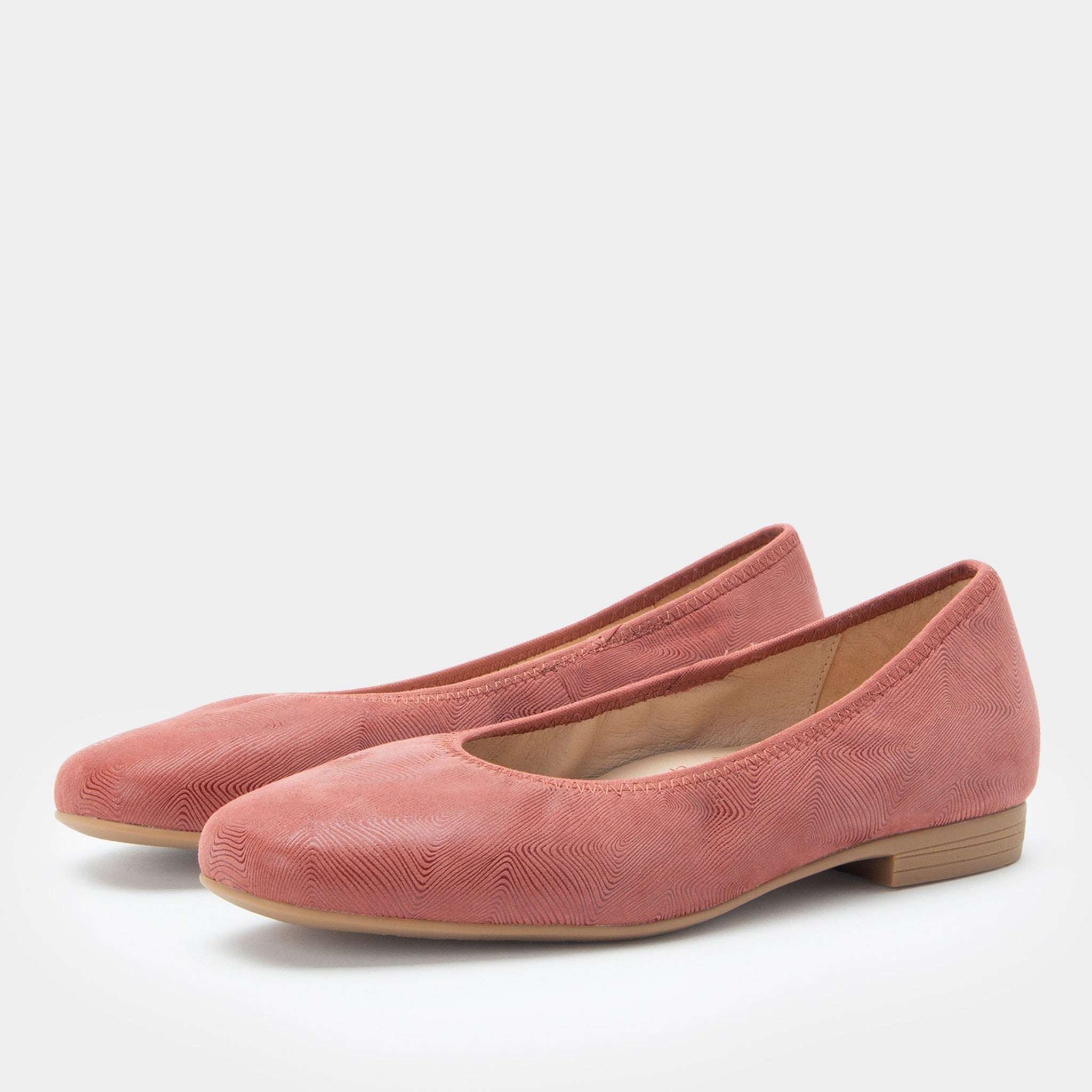 Alegria Arielle Comfort Arch Support Women's Ballet Flat in Adobe