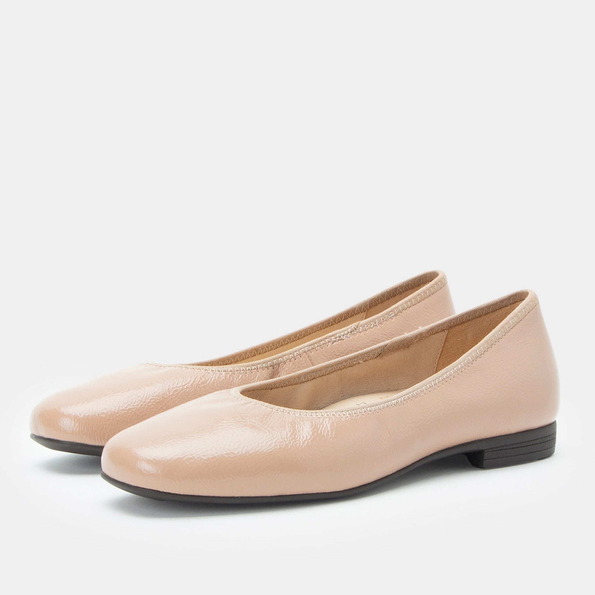 Alegria Arielle Comfort Arch Support Women's Ballet Flat in Nude
