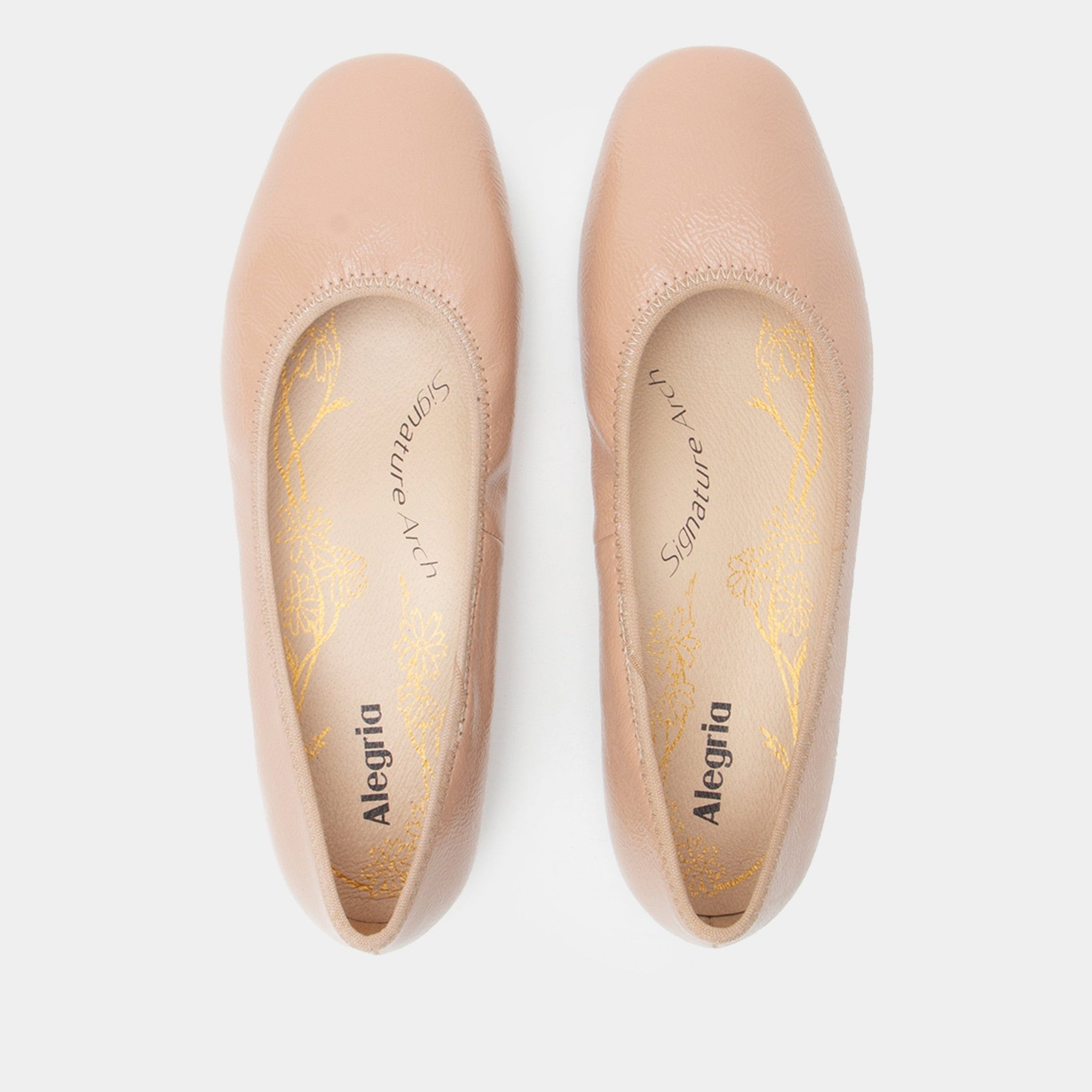 Alegria Arielle Comfort Arch Support Women's Ballet Flat - Nude - 5