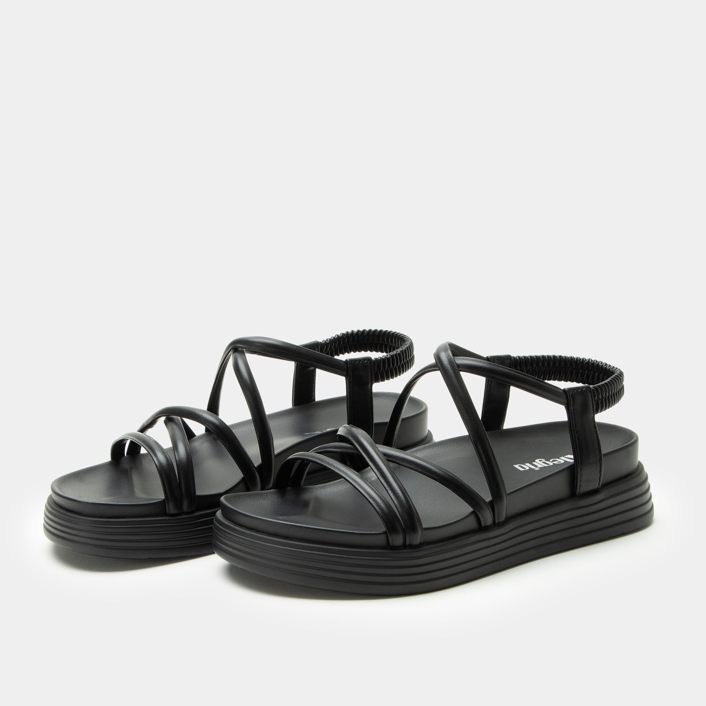 Alegria Audie Elevated Sport Comfort Arch Support Women's Sandal - Caviar - angle main