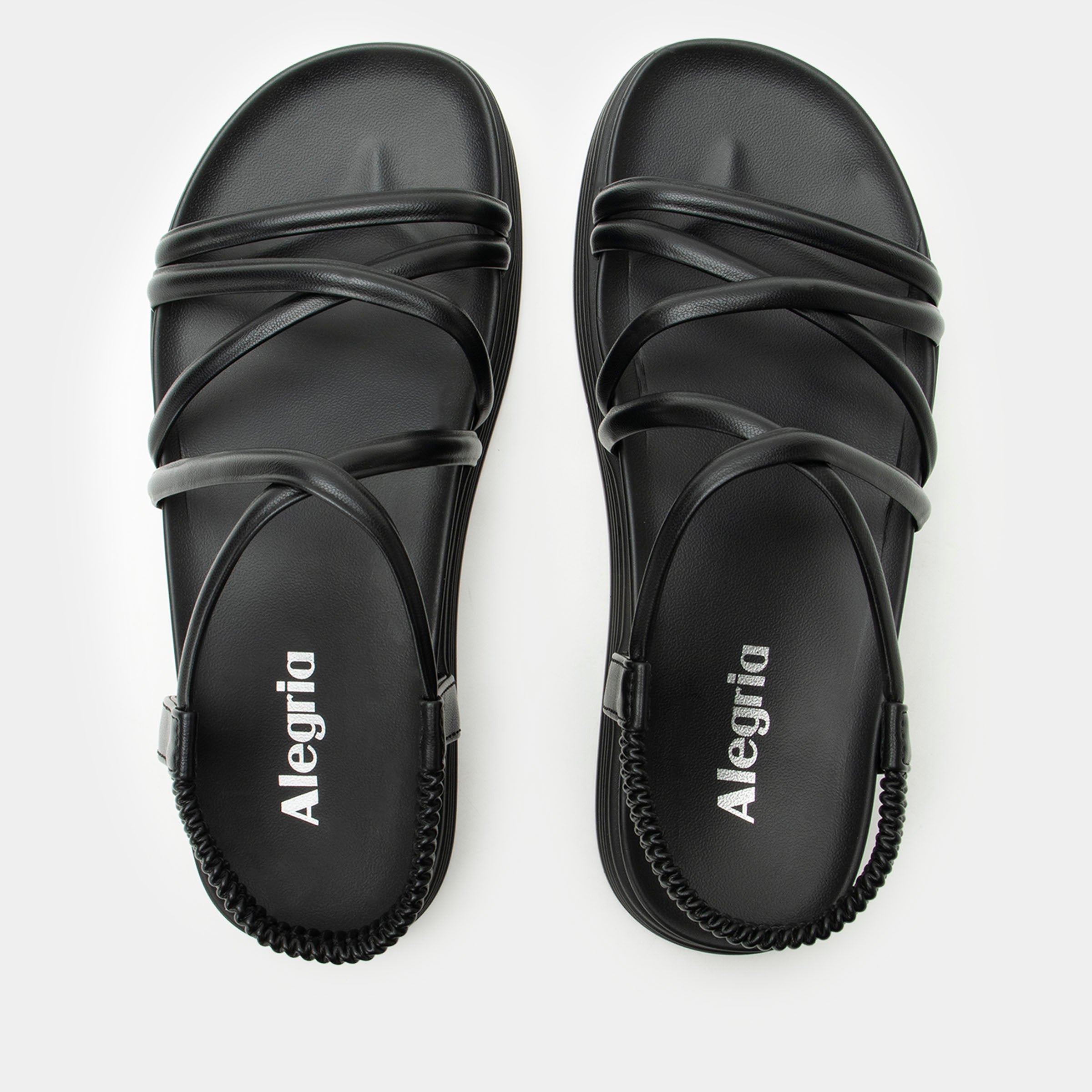 Alegria Audie Elevated Sport Comfort Arch Support Women's Sandal - Caviar - front view