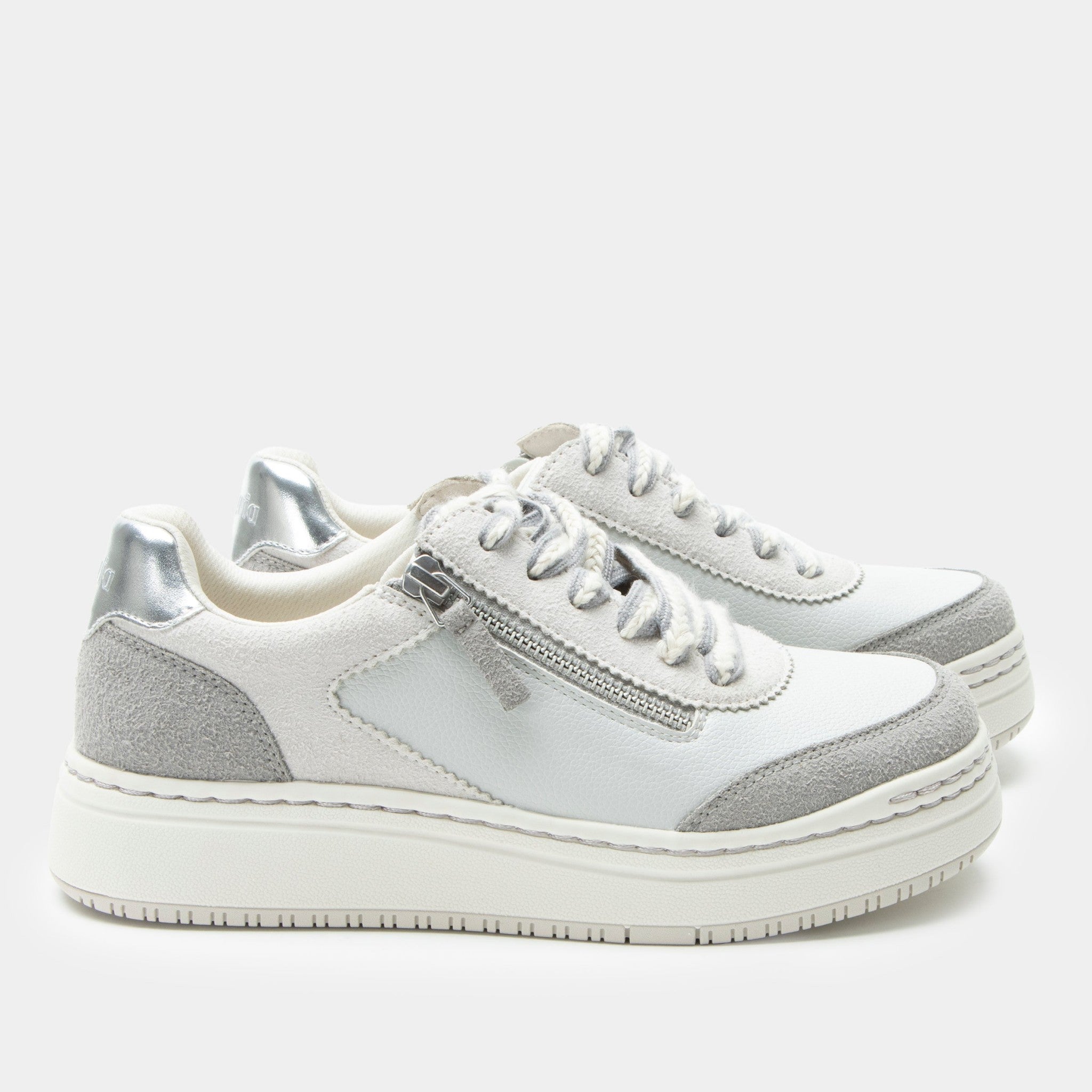Alegria Averie Comfort Arch Support Women's Sneaker - Boho Grey - 3