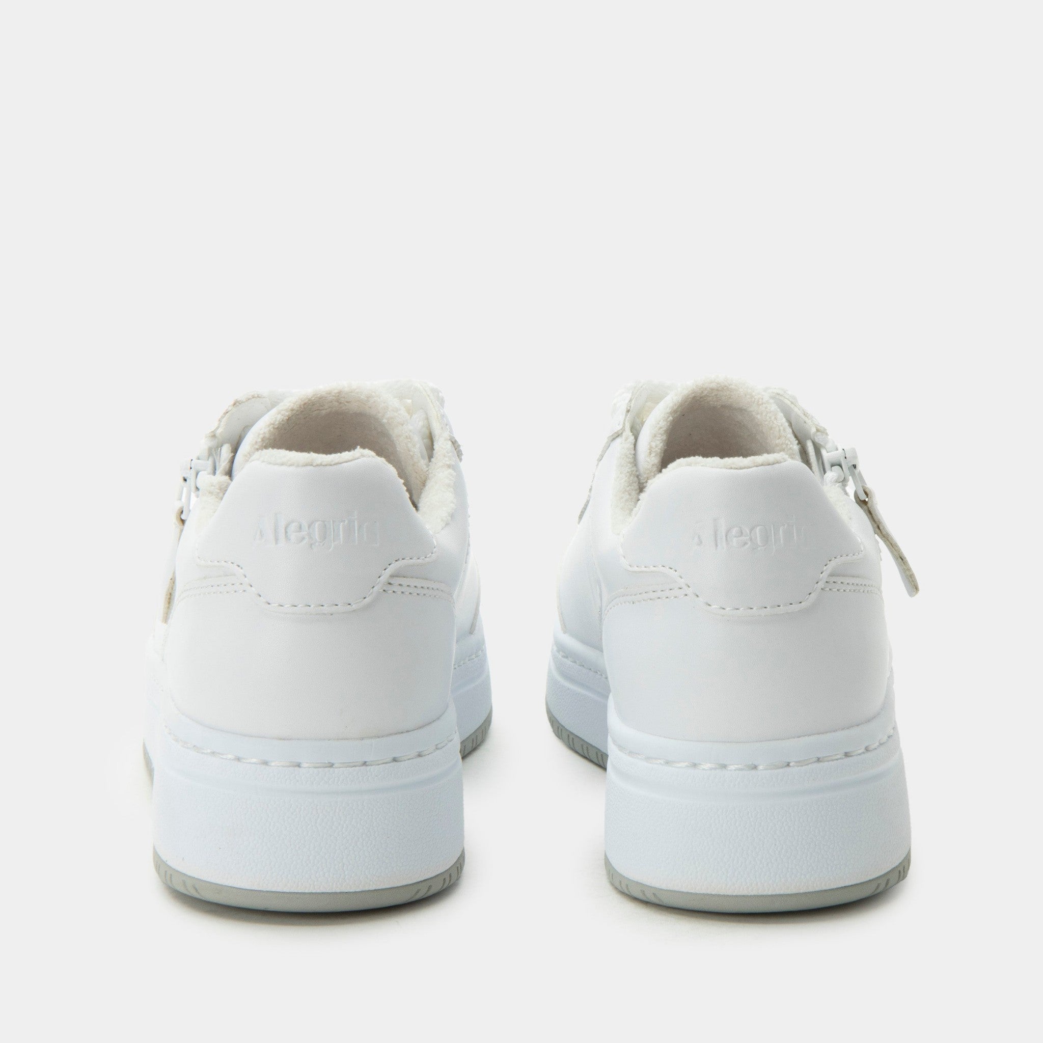 Alegria Averie Comfort Arch Support Women's Sneaker - Retro White - 4