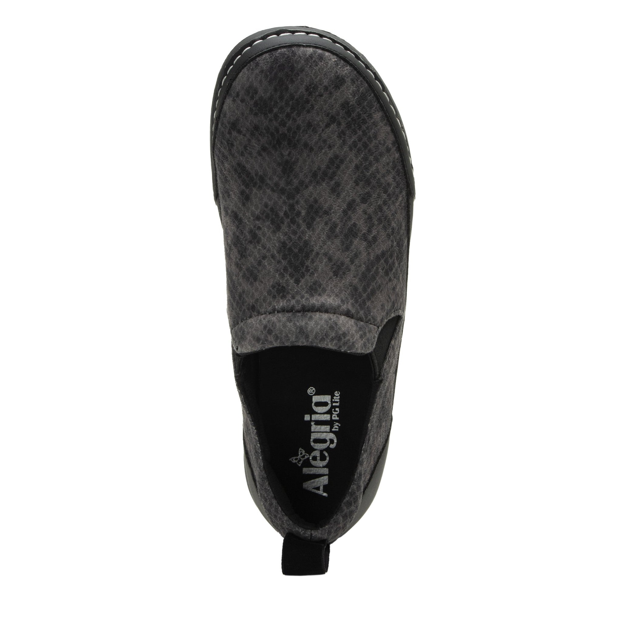 Alegria Axis Comfort Arch Support Women's Slip-On Shoe - Snake - 5
