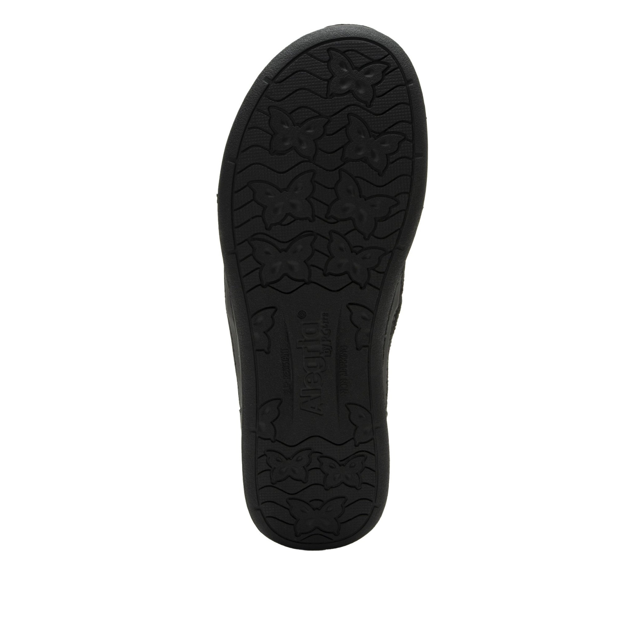 Alegria Axis Comfort Arch Support Women's Slip-On Shoe - Twister Black - 6