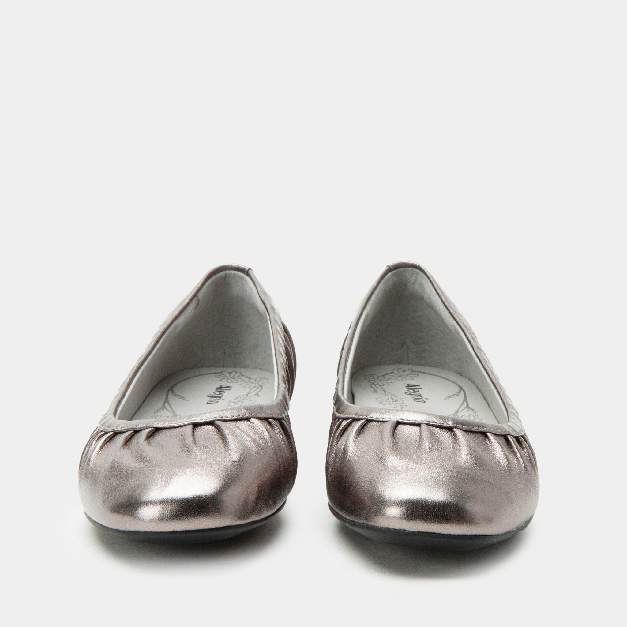 Alegria Beka Comfort Arch Support Women's Ballet Flat - Pewter - 6