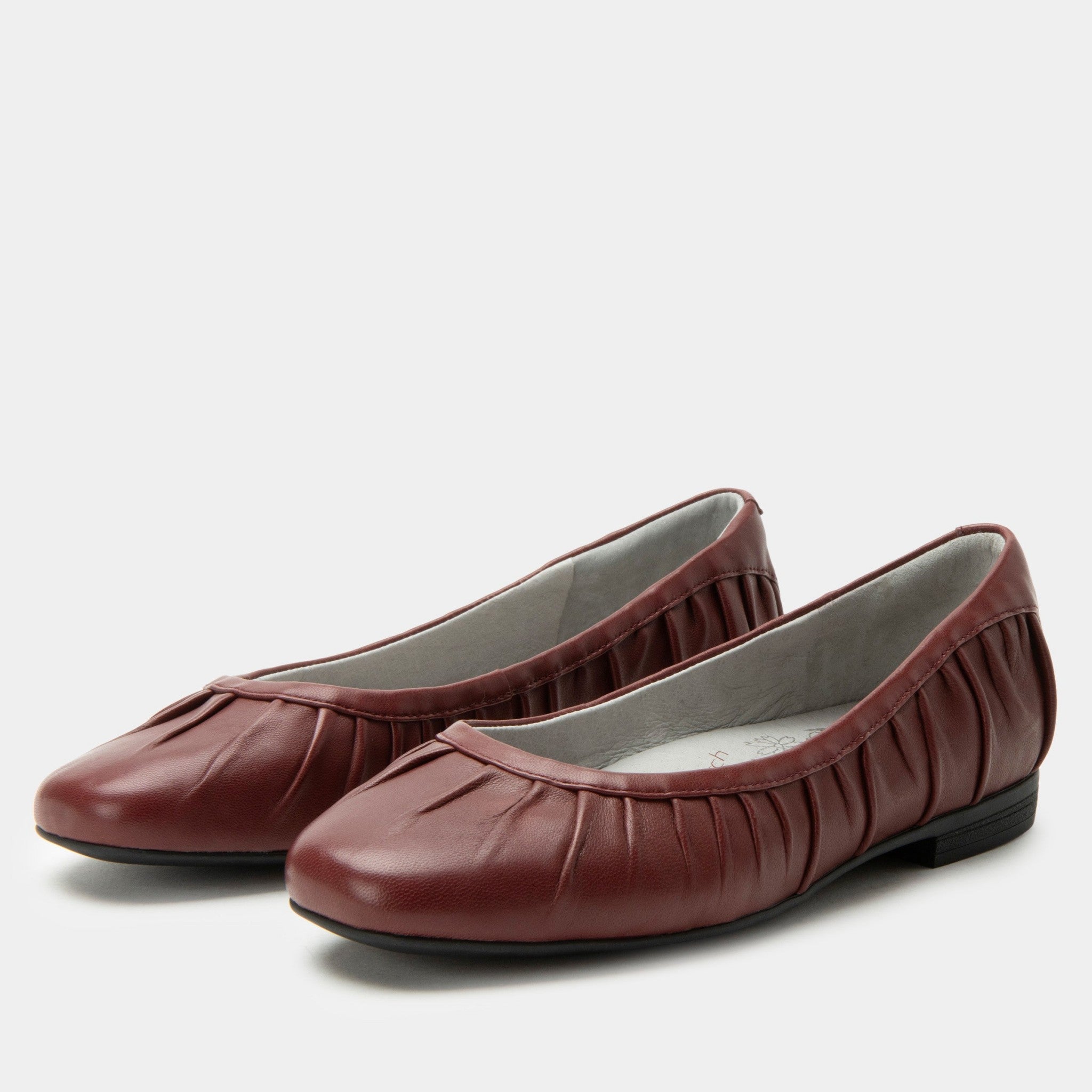 Alegria Beka Comfort Arch Support Women's Ballet Flat - Pinot Noir - 1