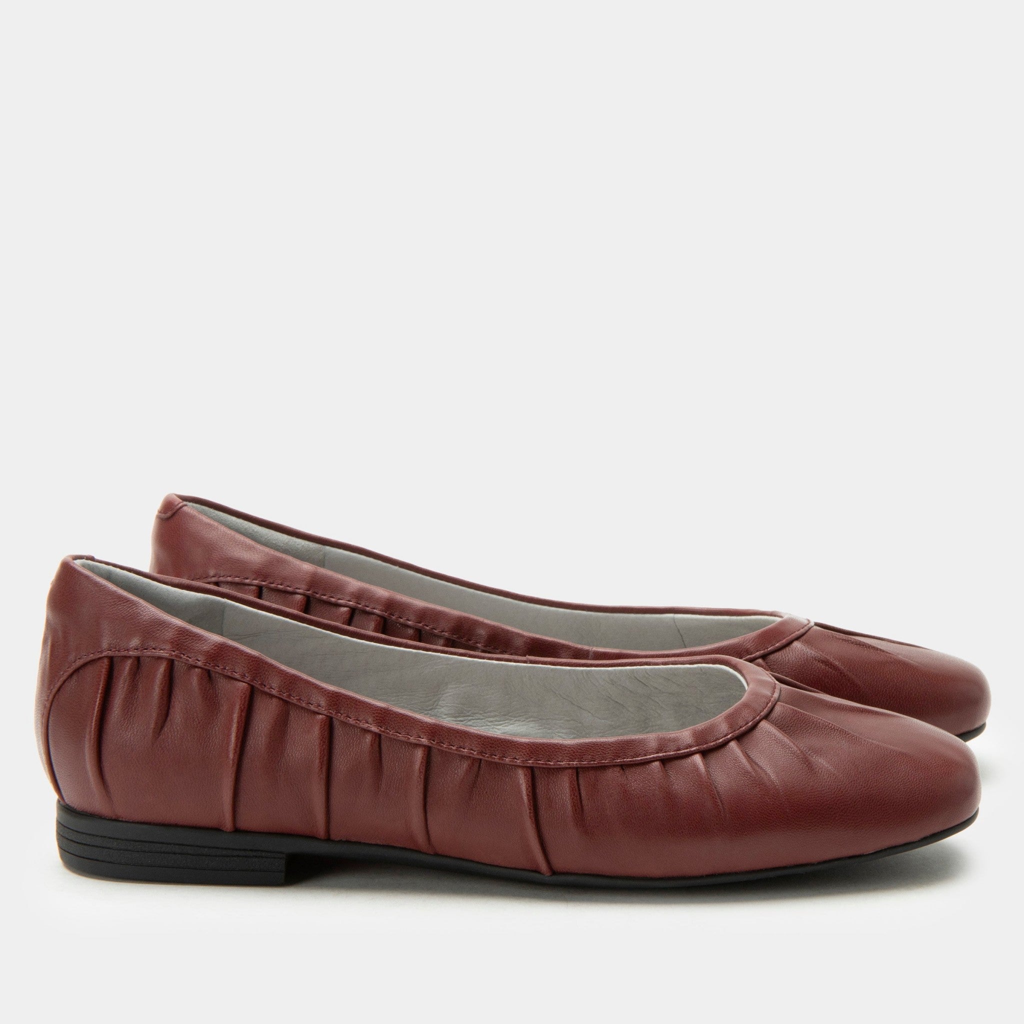 Alegria Beka Comfort Arch Support Women's Ballet Flat - Pinot Noir - 3