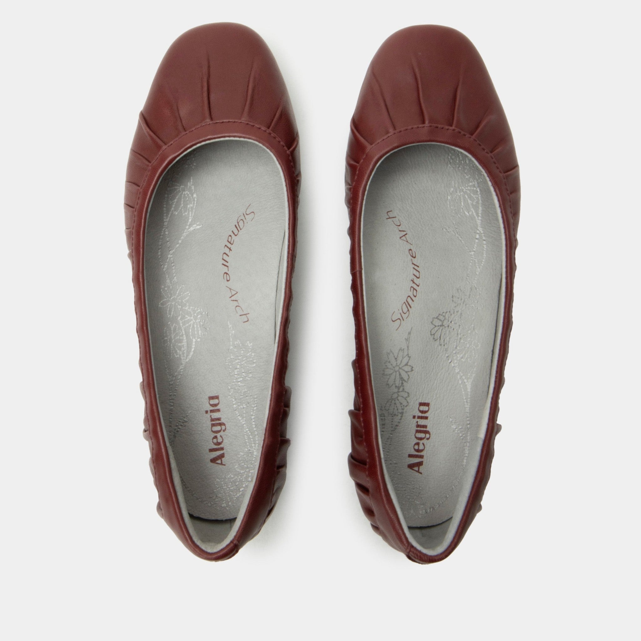 Alegria Beka Comfort Arch Support Women's Ballet Flat - Pinot Noir - 5