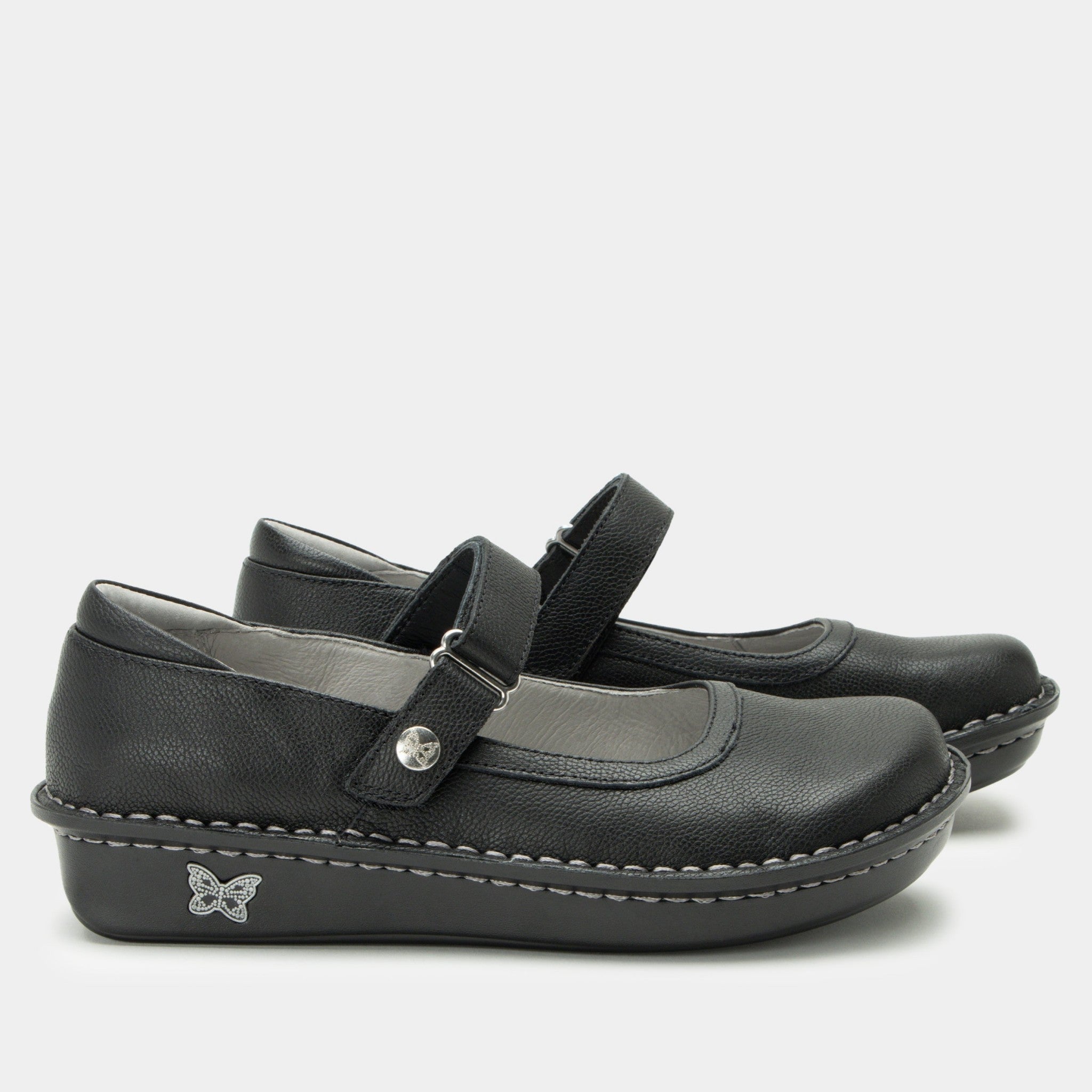 Alegria Belle Upgrade Mini Comfort Arch Support Women's Mary Jane Shoe - Black - 3
