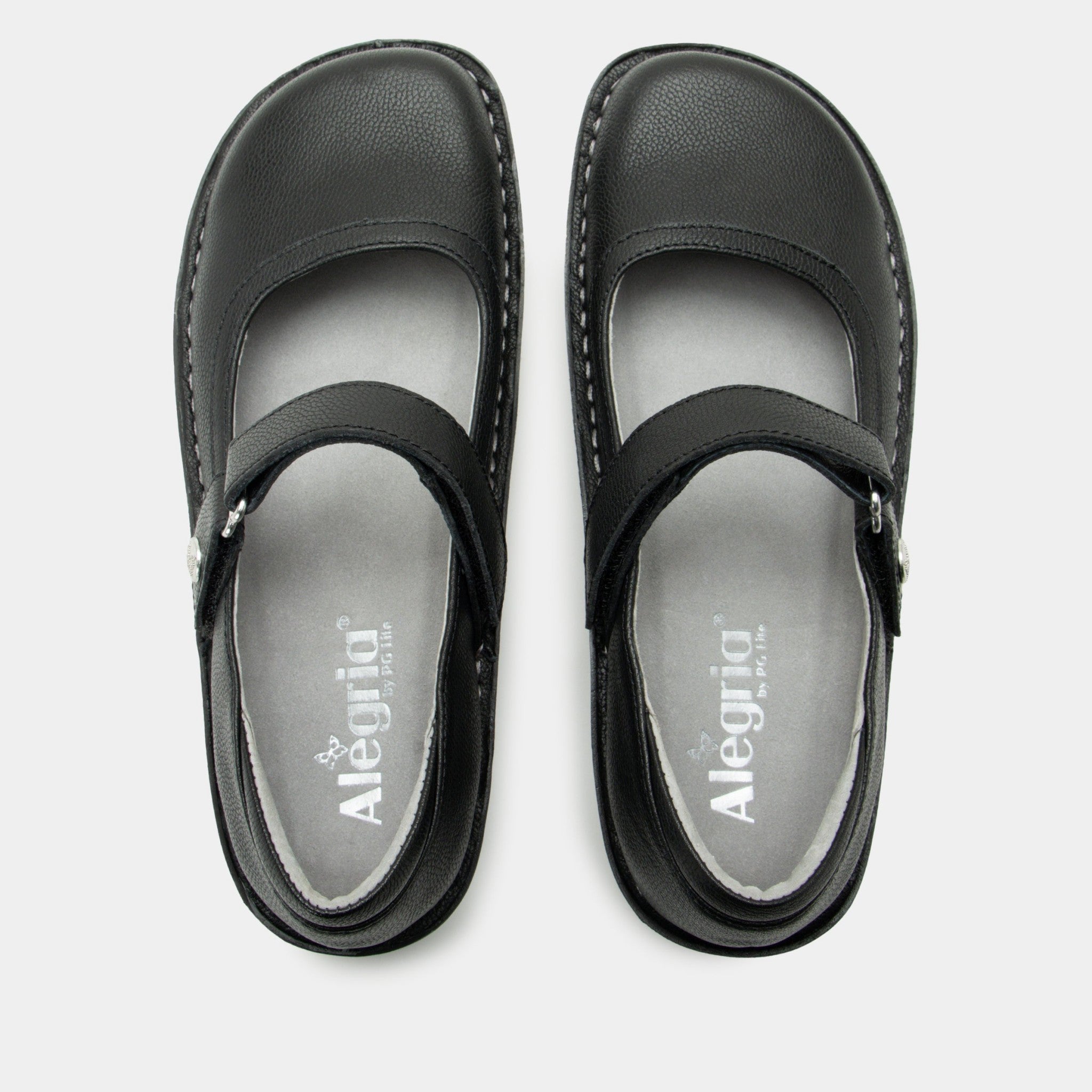 Alegria Belle Upgrade Mini Comfort Arch Support Women's Mary Jane Shoe - Black - 5
