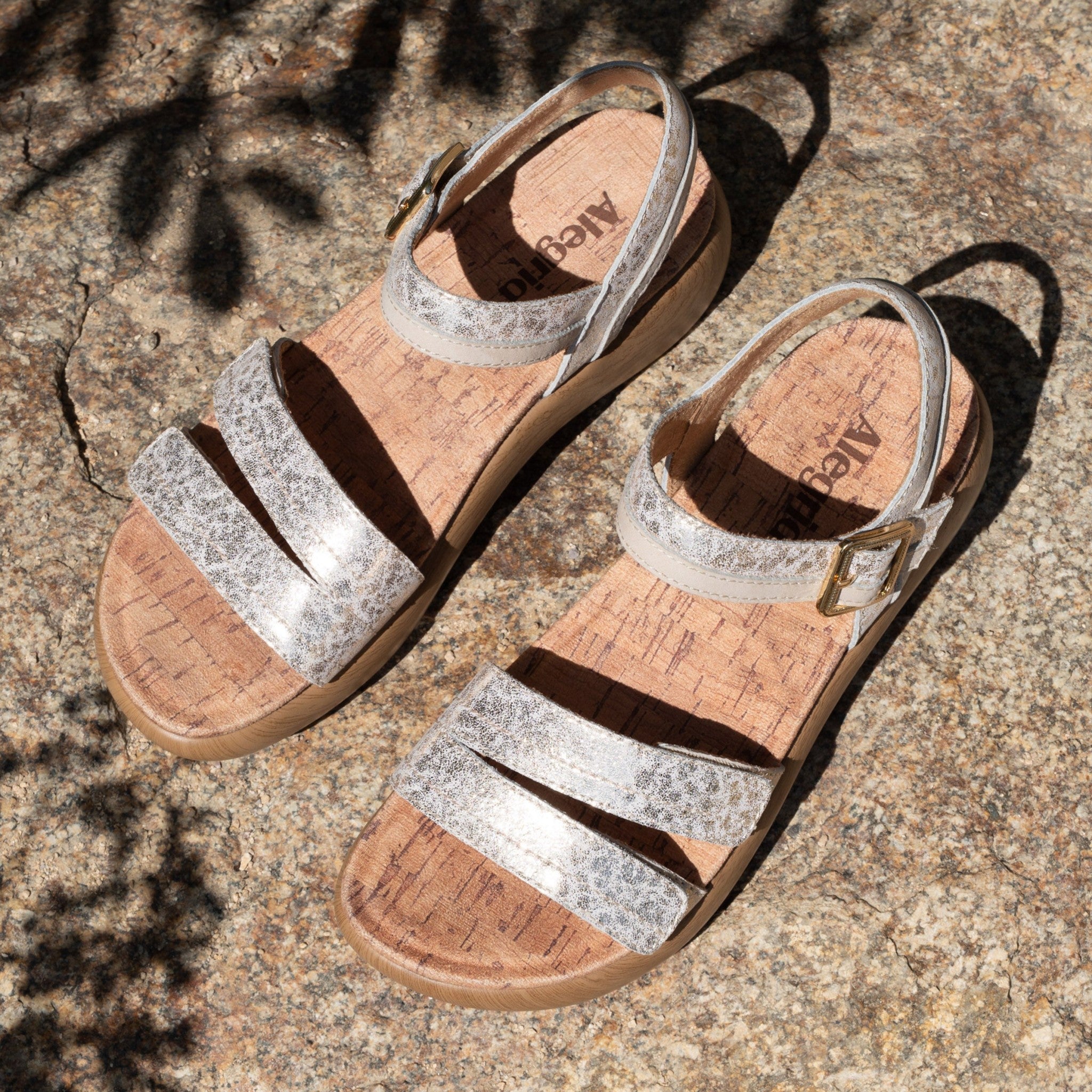 Alegria Blinda Sleek Rocker Comfort Arch Support Women's Sandal - Champagne - 2