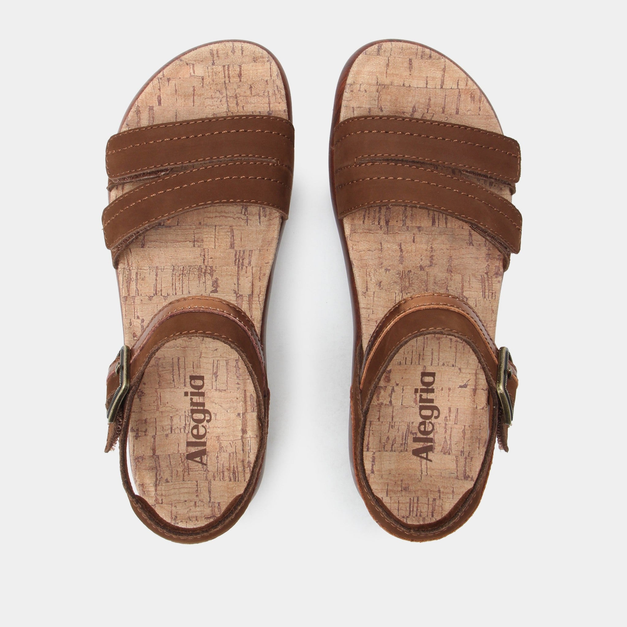 Alegria Blinda Sleek Rocker Comfort Arch Support Women's Sandal - Pecan - 4