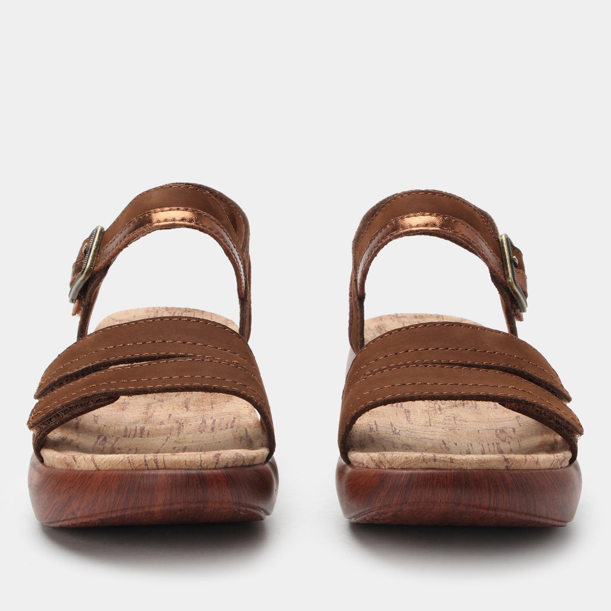 Alegria Blinda Sleek Rocker Comfort Arch Support Women's Sandal - Pecan - 5