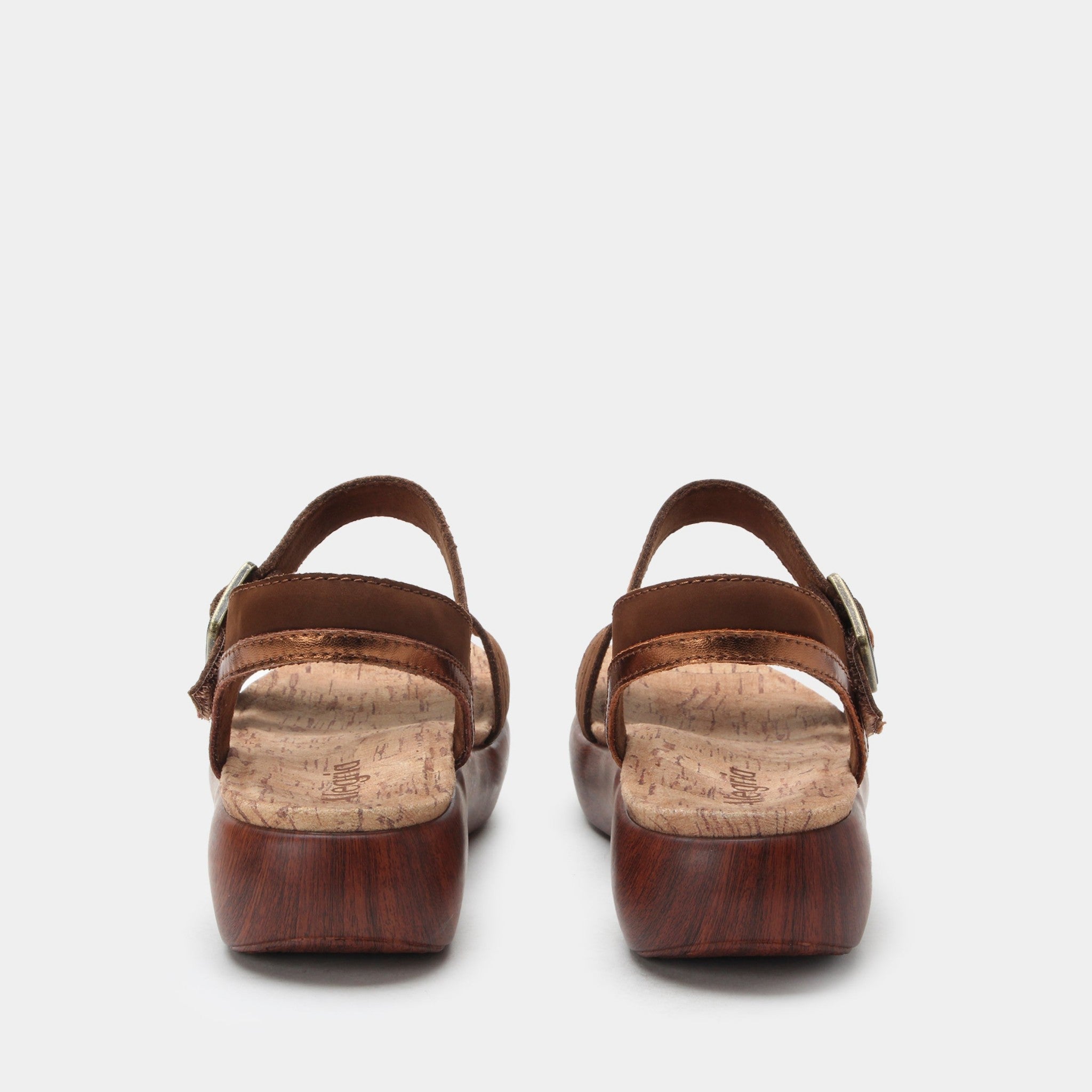 Alegria Blinda Sleek Rocker Comfort Arch Support Women's Sandal - Pecan - 6