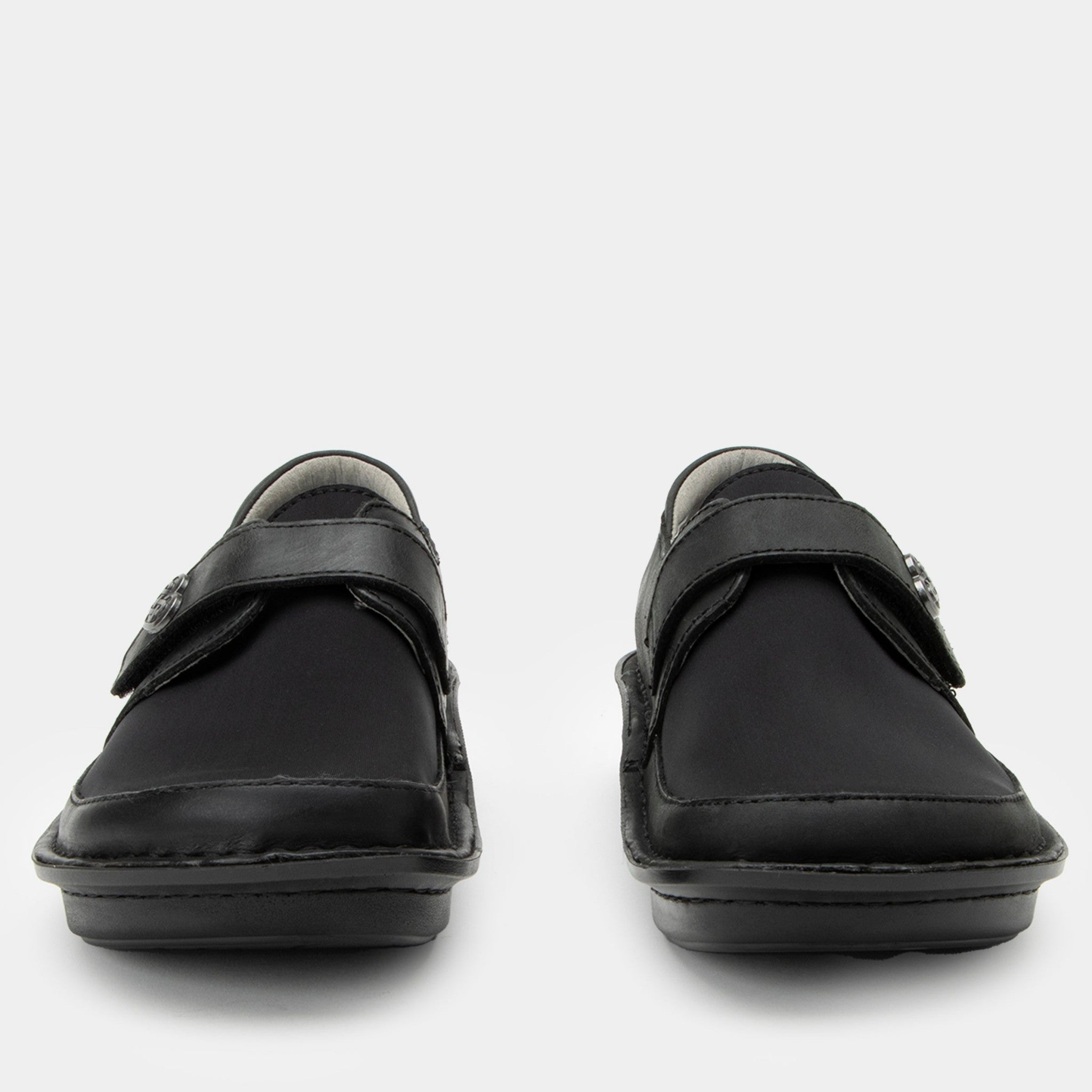 Alegria Brenna Mini Comfort Orthotic Arch Support Women's Casual Shoe - Oiled Black - 6