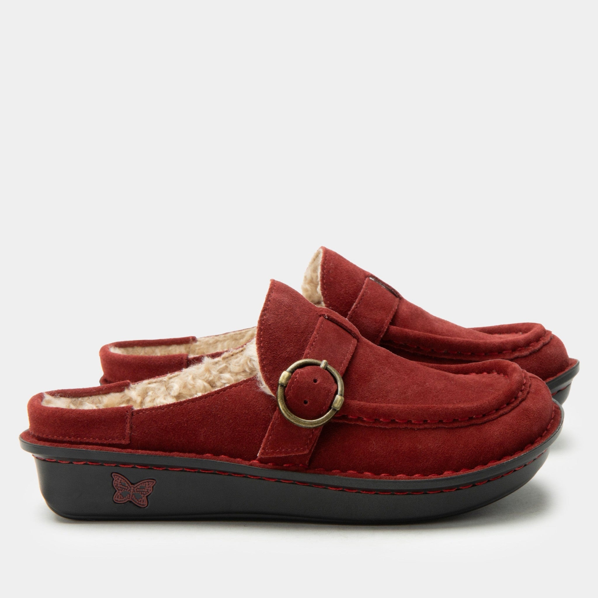Alegria Brigid Mini Comfort Arch Support Women's Clog - Sangria - 3
