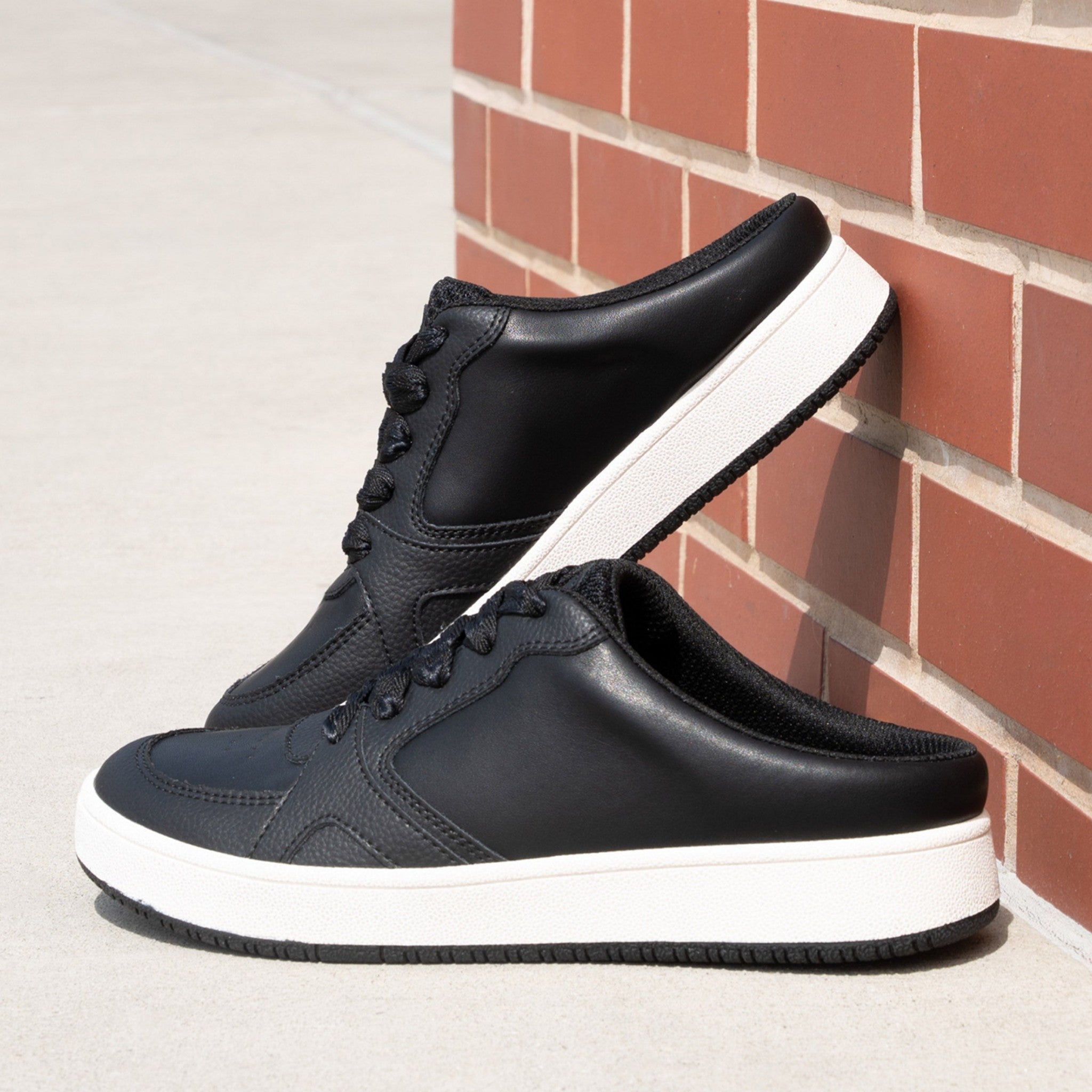 Alegria Celeste Court Sport Comfort Arch Support Women's Slip-On Sneaker - Black - 2