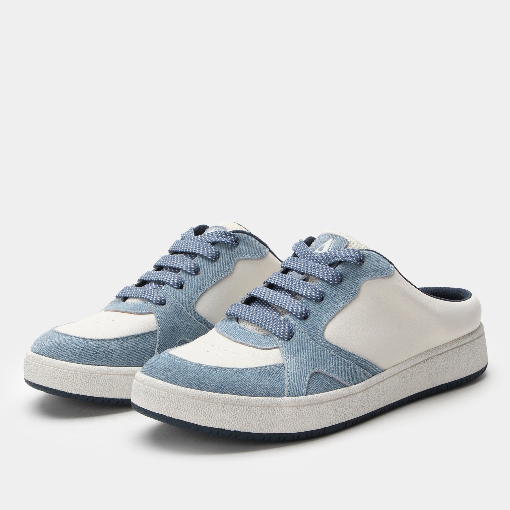 Alegria Celeste Court Sport Comfort Arch Support Women's Slip-On Sneaker in Indigo