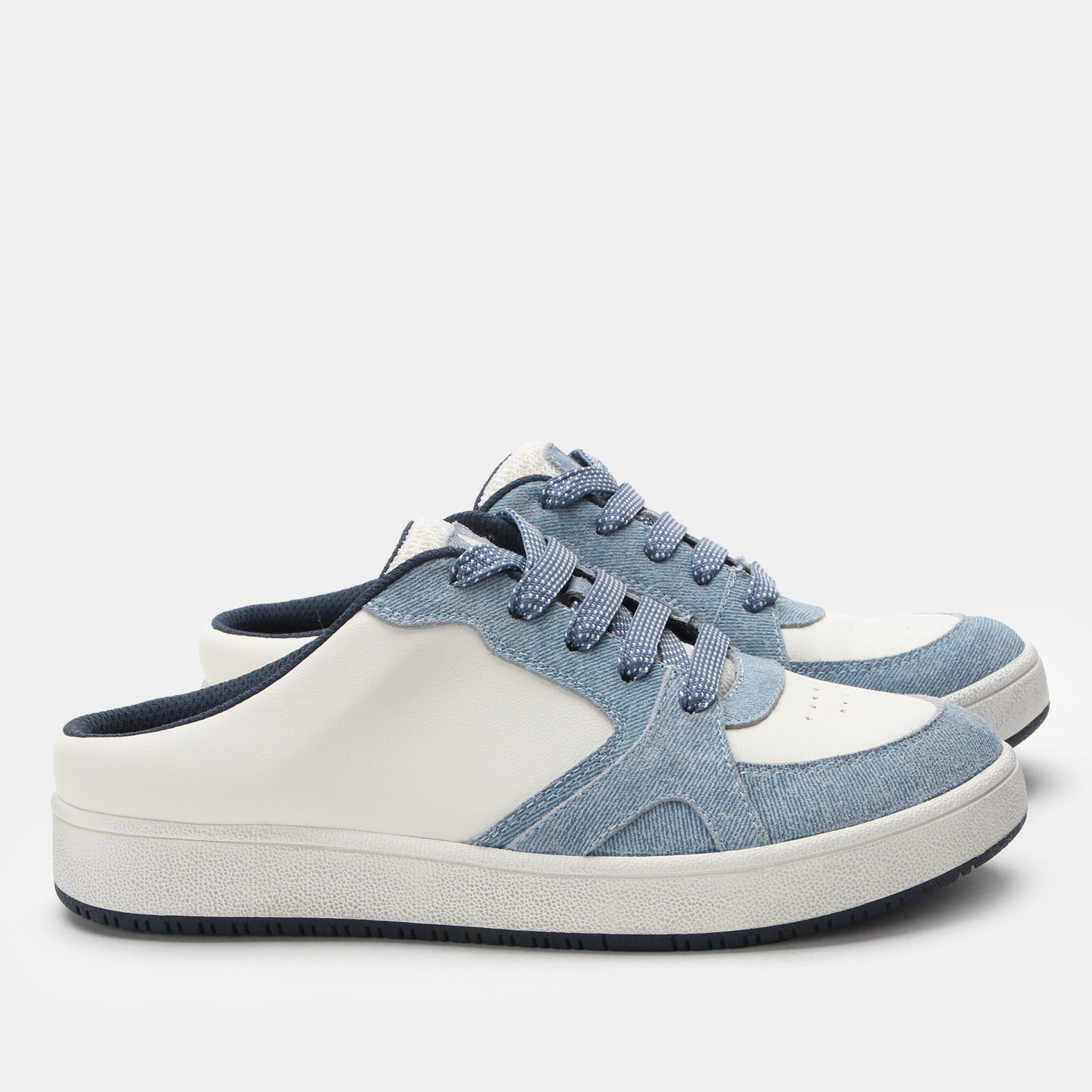 Alegria Celeste Court Sport Comfort Arch Support Women's Slip-On Sneaker - Indigo - 3