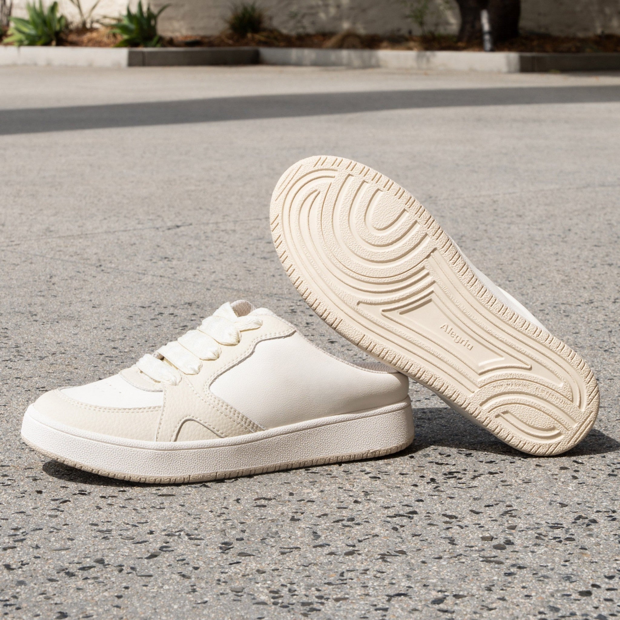 Alegria Celeste Court Sport Comfort Arch Support Women's Slip-On Sneaker - Vanilla - 2