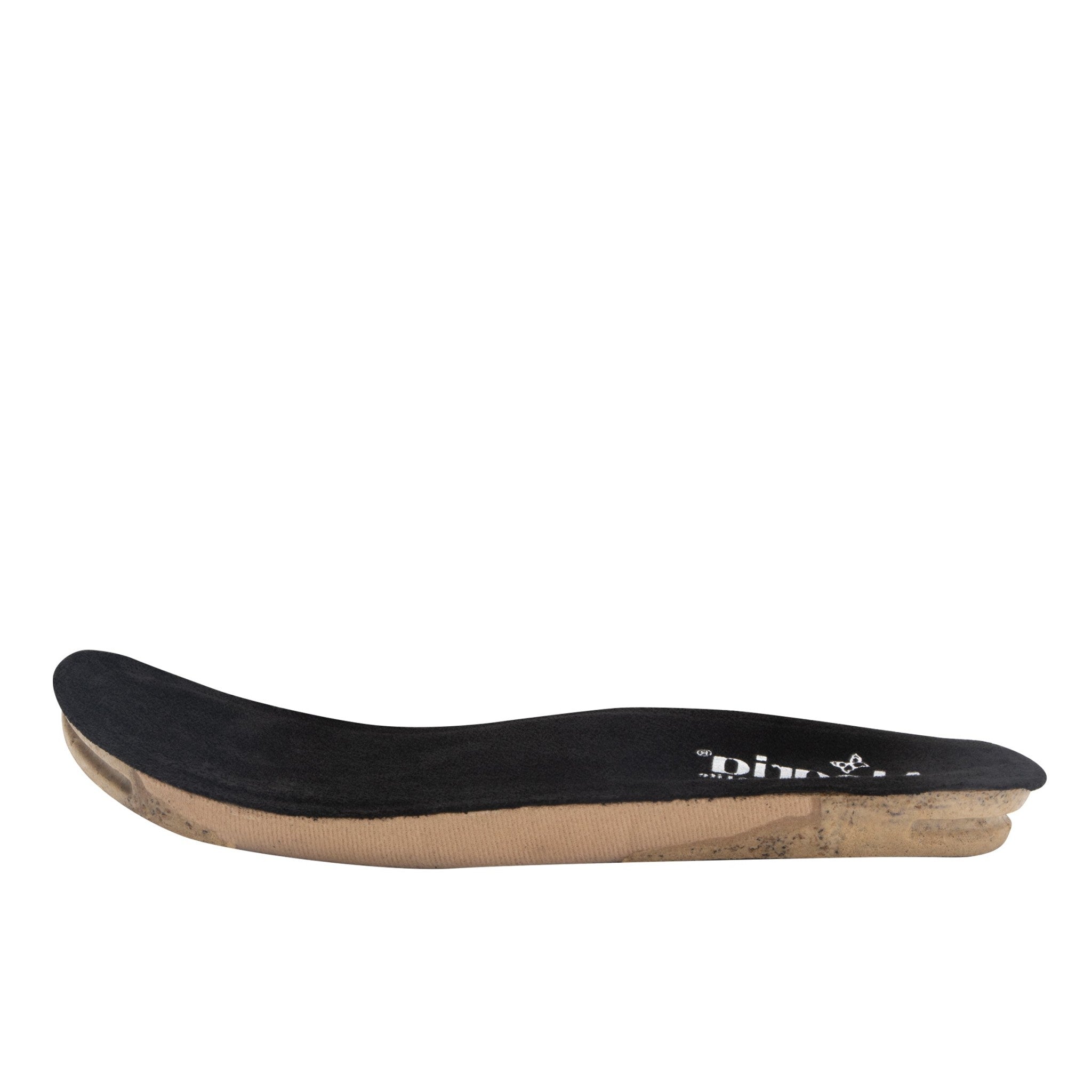 Alegria Classic Comfort Orthotic Arch Support Unisex Footbed - Black Microsuede - 3