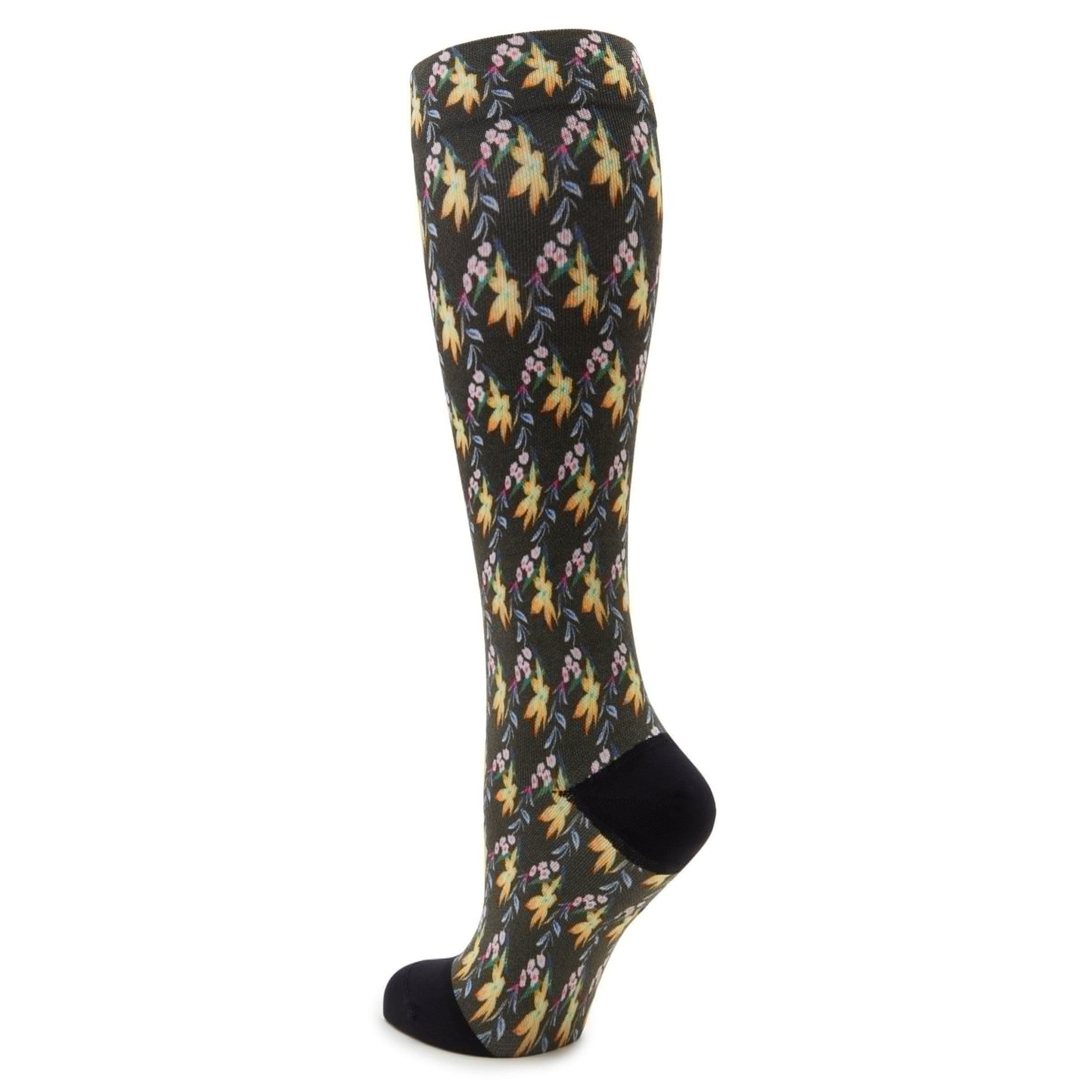 Alegria Compression Socks Comfort Arch Support Unisex Compression Socks - Aloha Black Socks - 2