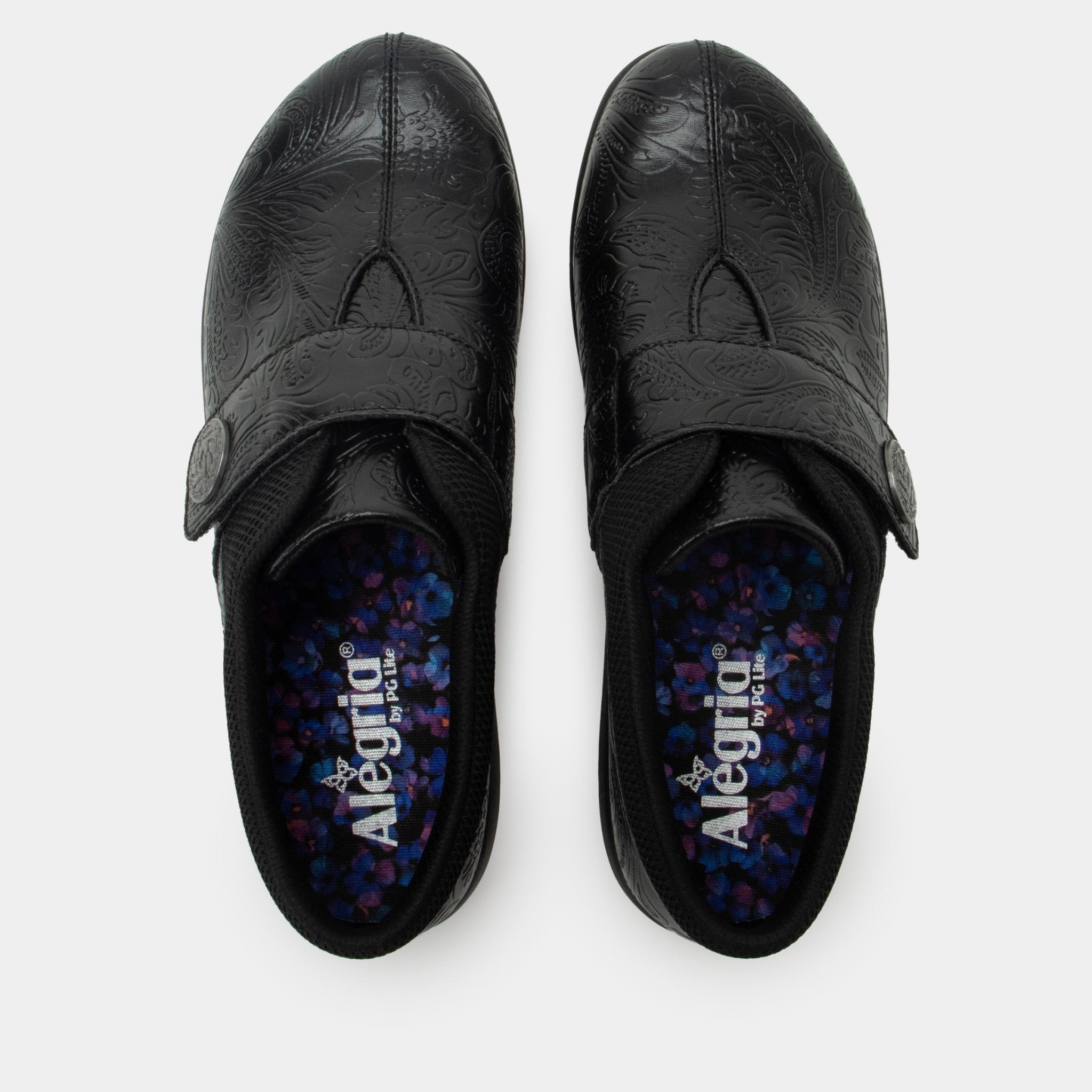 Alegria Danni Sport Rocker Comfort Arch Support Women's Slip-On Shoe - 8152 Bless Your Heart Black - 5