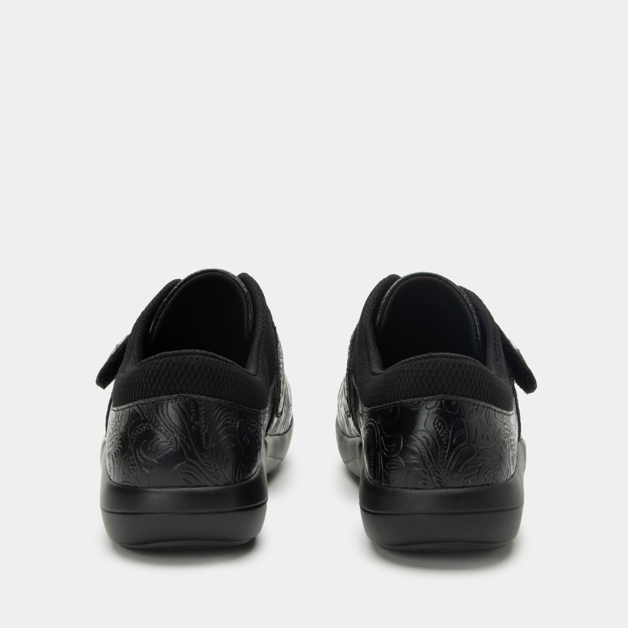 Alegria Danni Sport Rocker Comfort Arch Support Women's Slip-On Shoe - Bless Your Heart Black - 4
