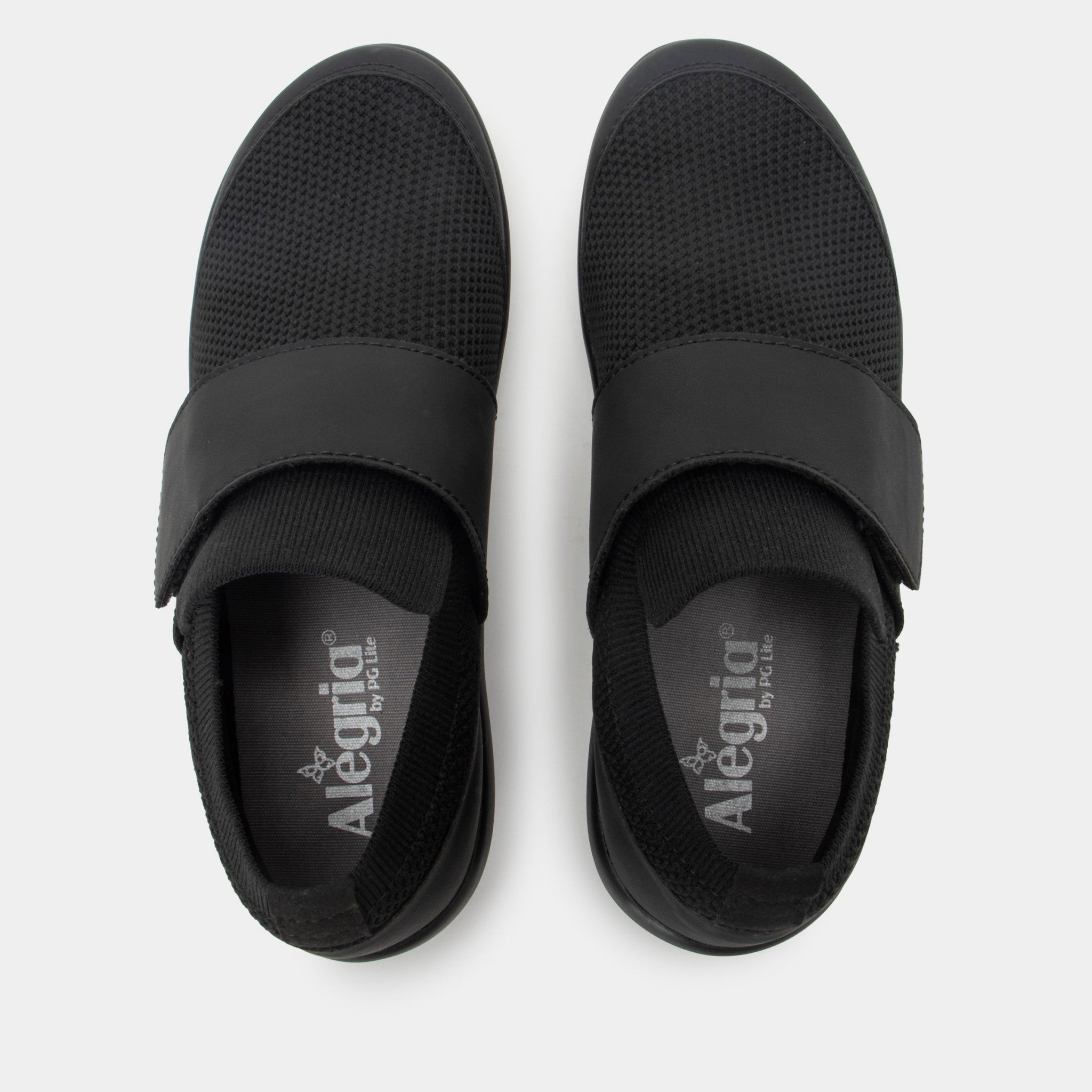 Alegria Dasher Sport Rocker Comfort Arch Support Women's Walking Shoe - Black Out - 5