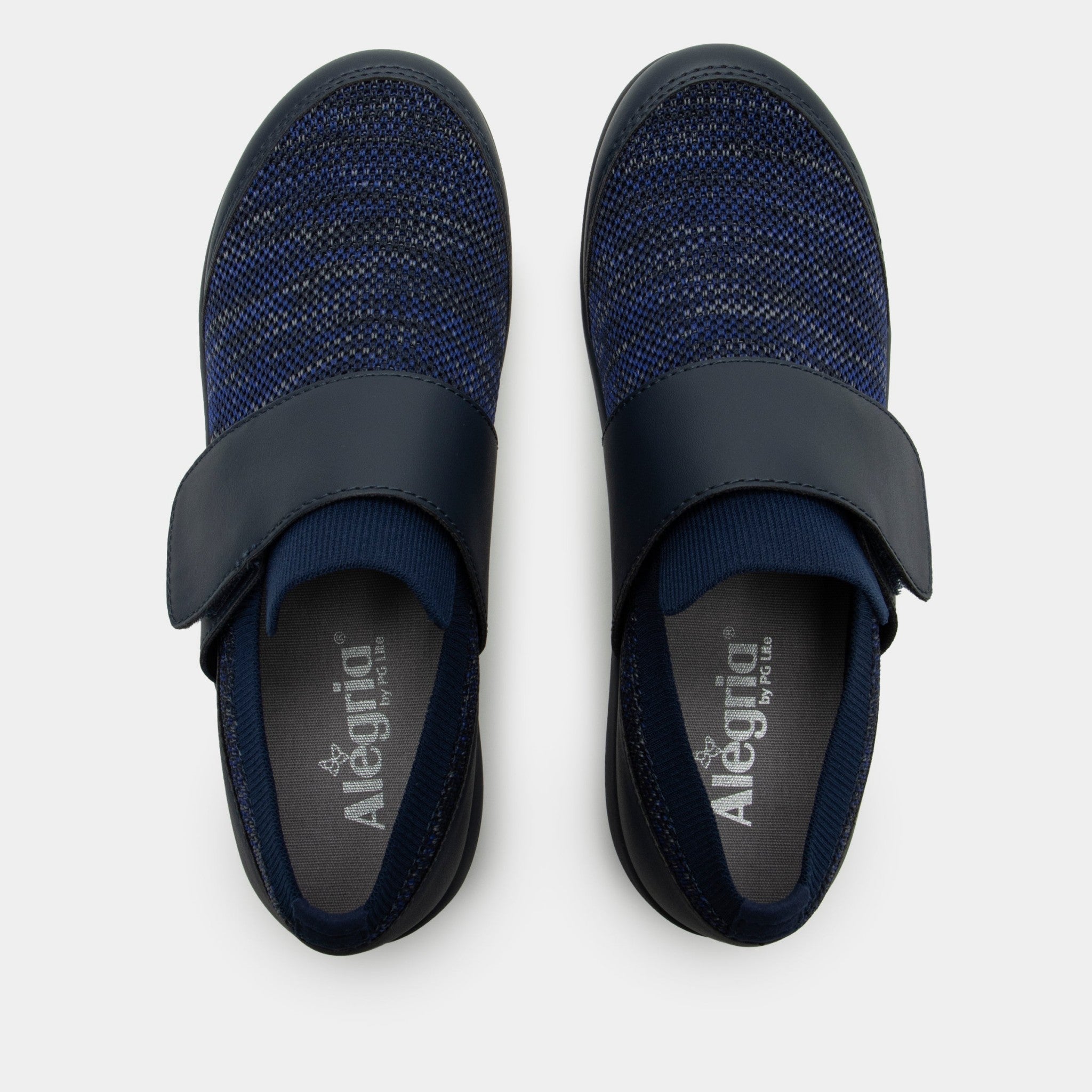 Alegria Dasher Sport Rocker Comfort Arch Support Women's Walking Shoe - Navy Multi - 5