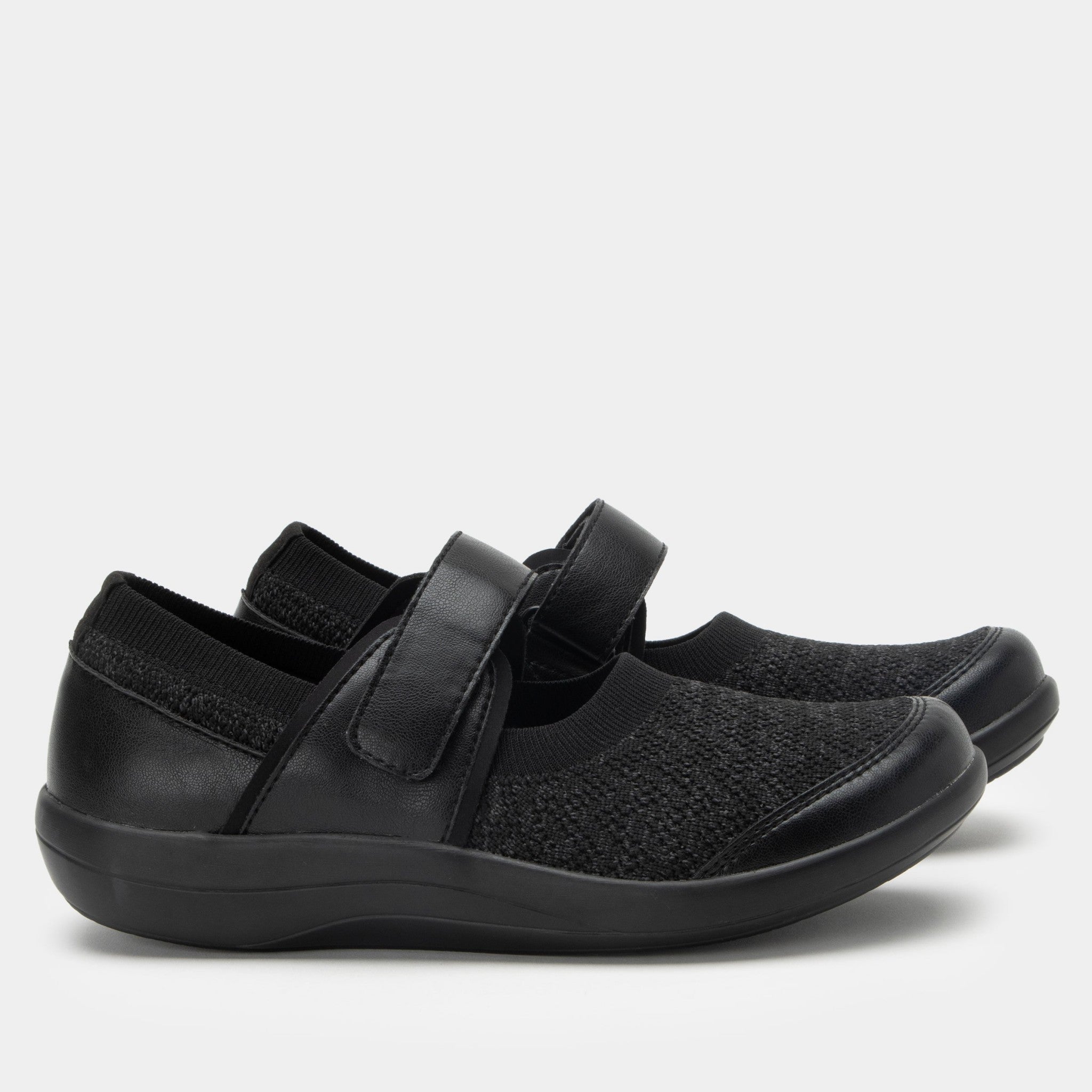 Alegria Dinamo Comfort Arch Support Women's Mary Jane Shoe - Black Multi - 3