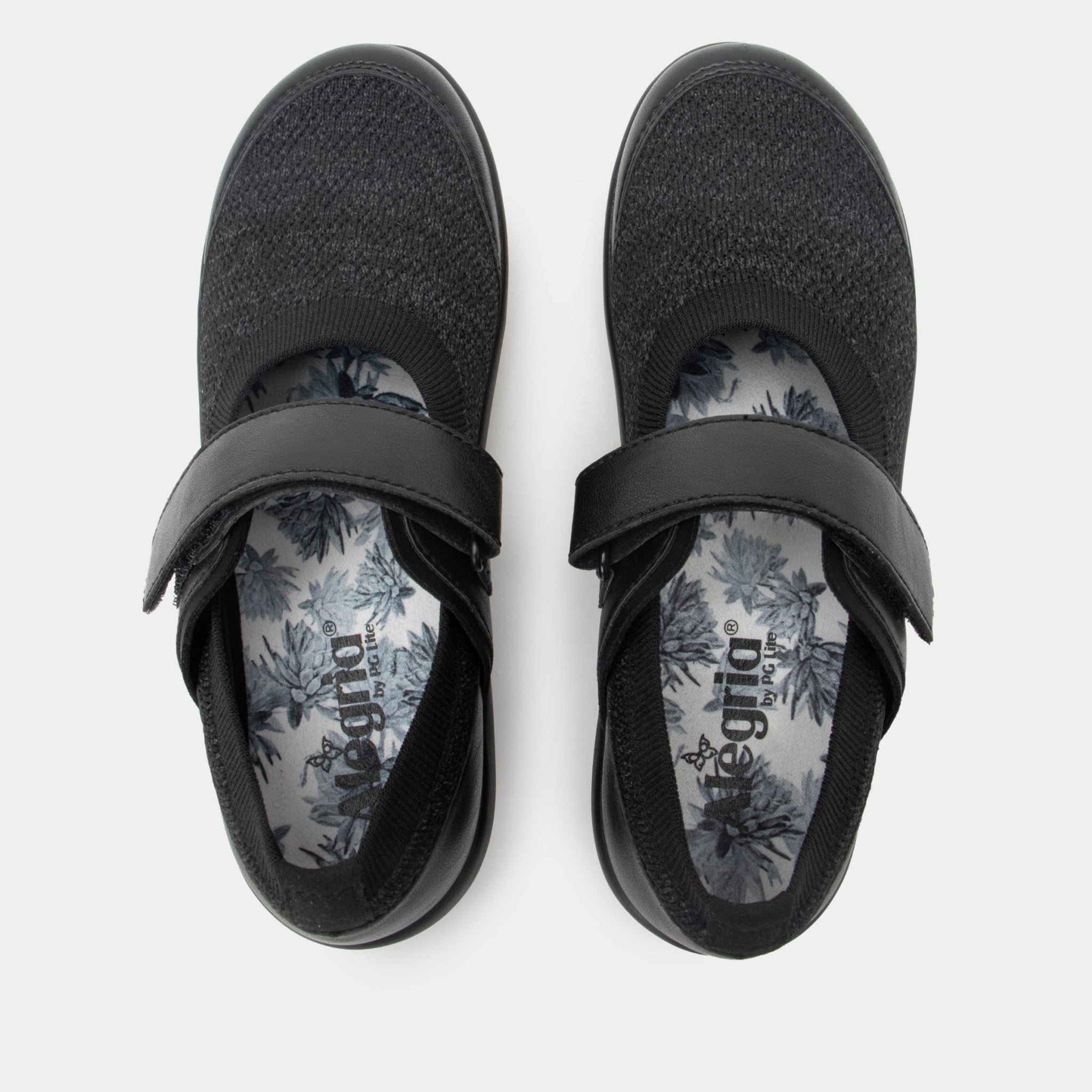 Alegria Dinamo Comfort Arch Support Women's Mary Jane Shoe - Black Multi - 5