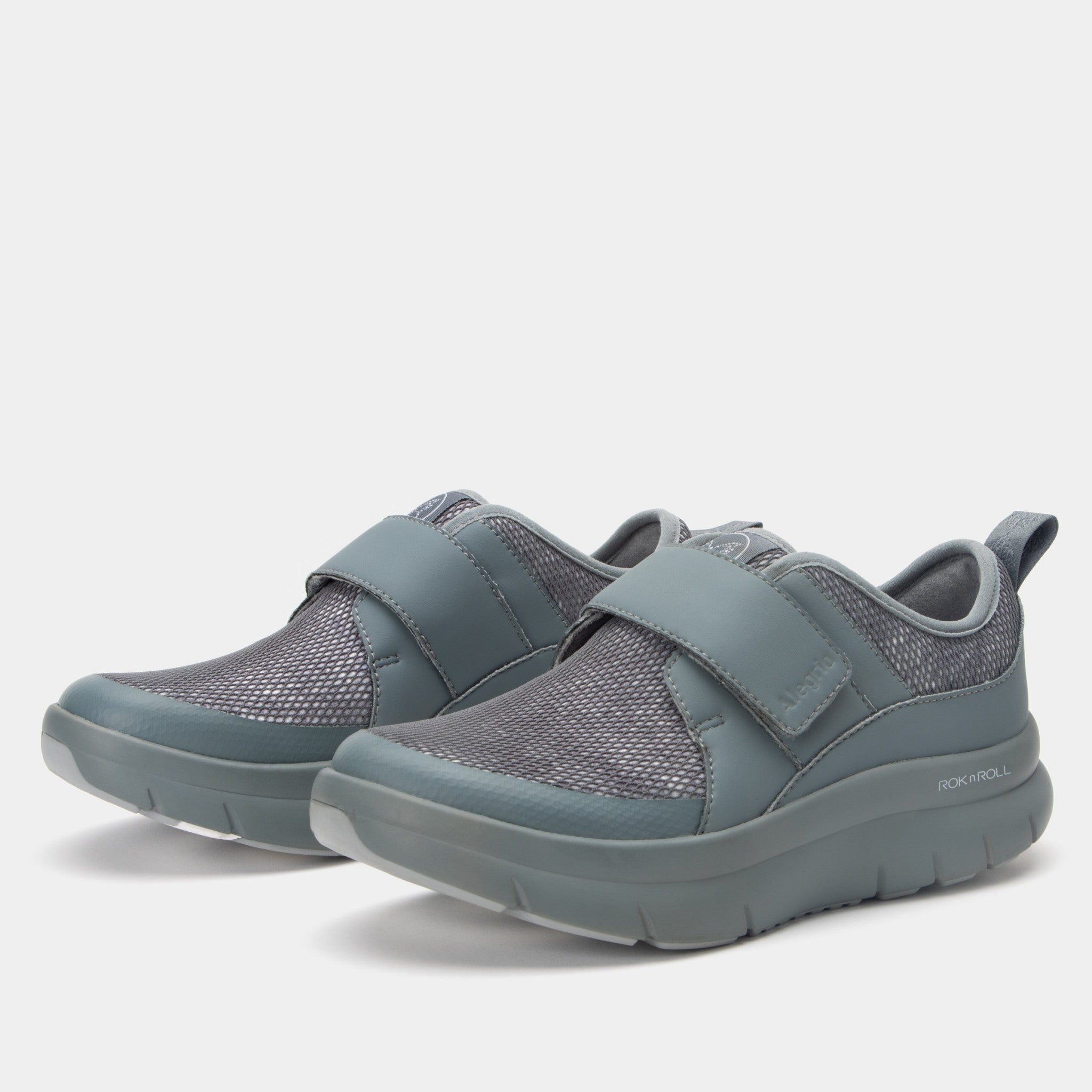 Alegria Double Trouble Comfort Arch Support Women's Walking Shoe - Ashes - 1