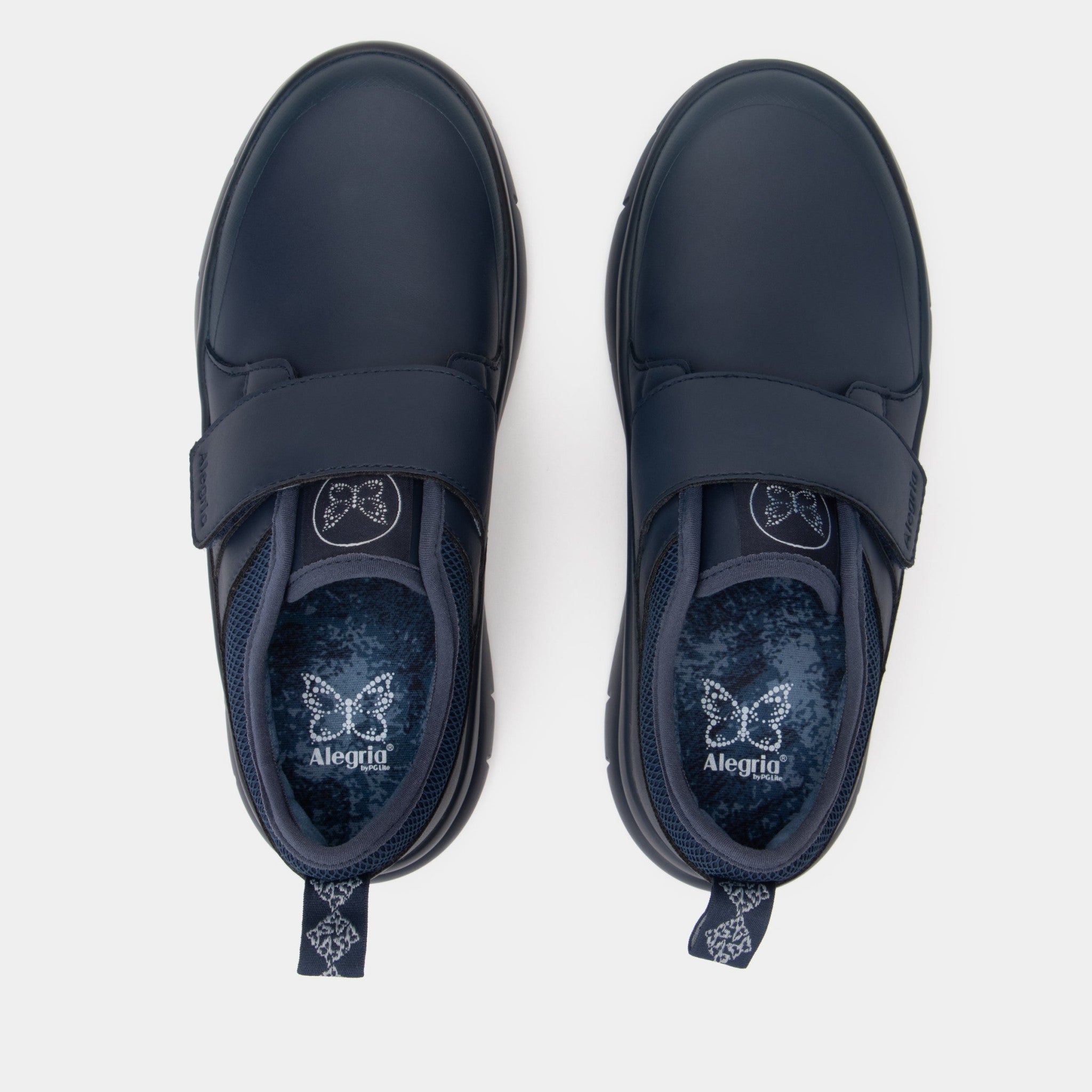 Alegria Double Trouble Comfort Arch Support Women's Walking Shoe - Navy - 4