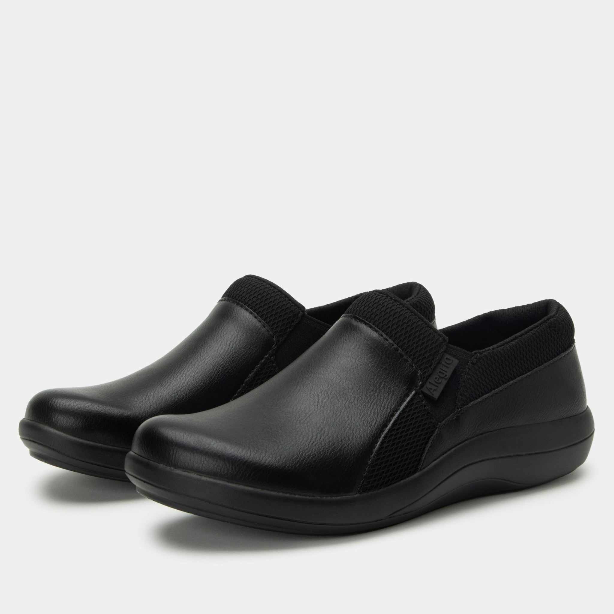 Alegria Duette Comfort Arch Support Women's Casual Shoe in Jet Black