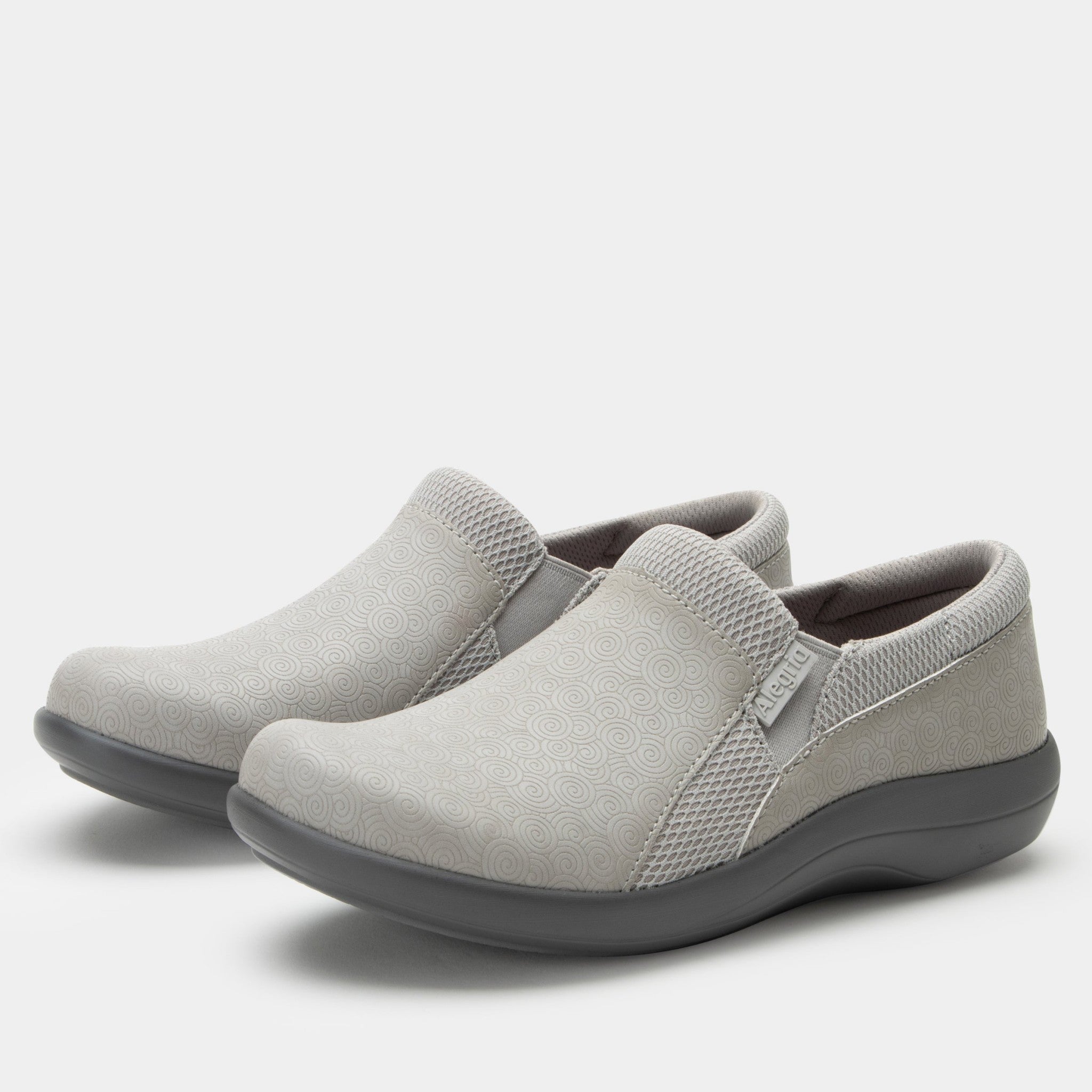 Alegria Duette Comfort Arch Support Women's Casual Shoe - Swirl Wind Smoke - 1
