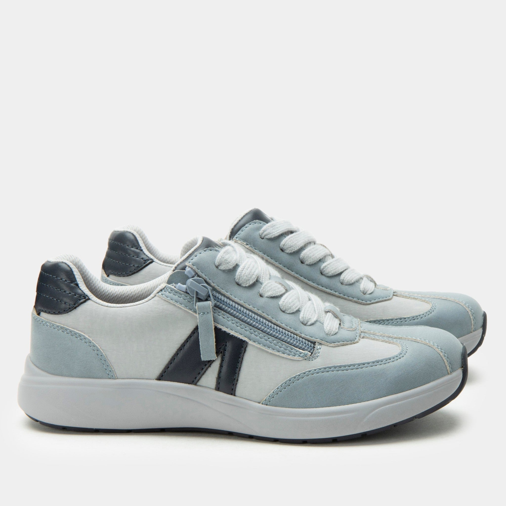 Alegria Eazeer Comfort Arch Support Women's Walking Shoe - Retro Blue - 3