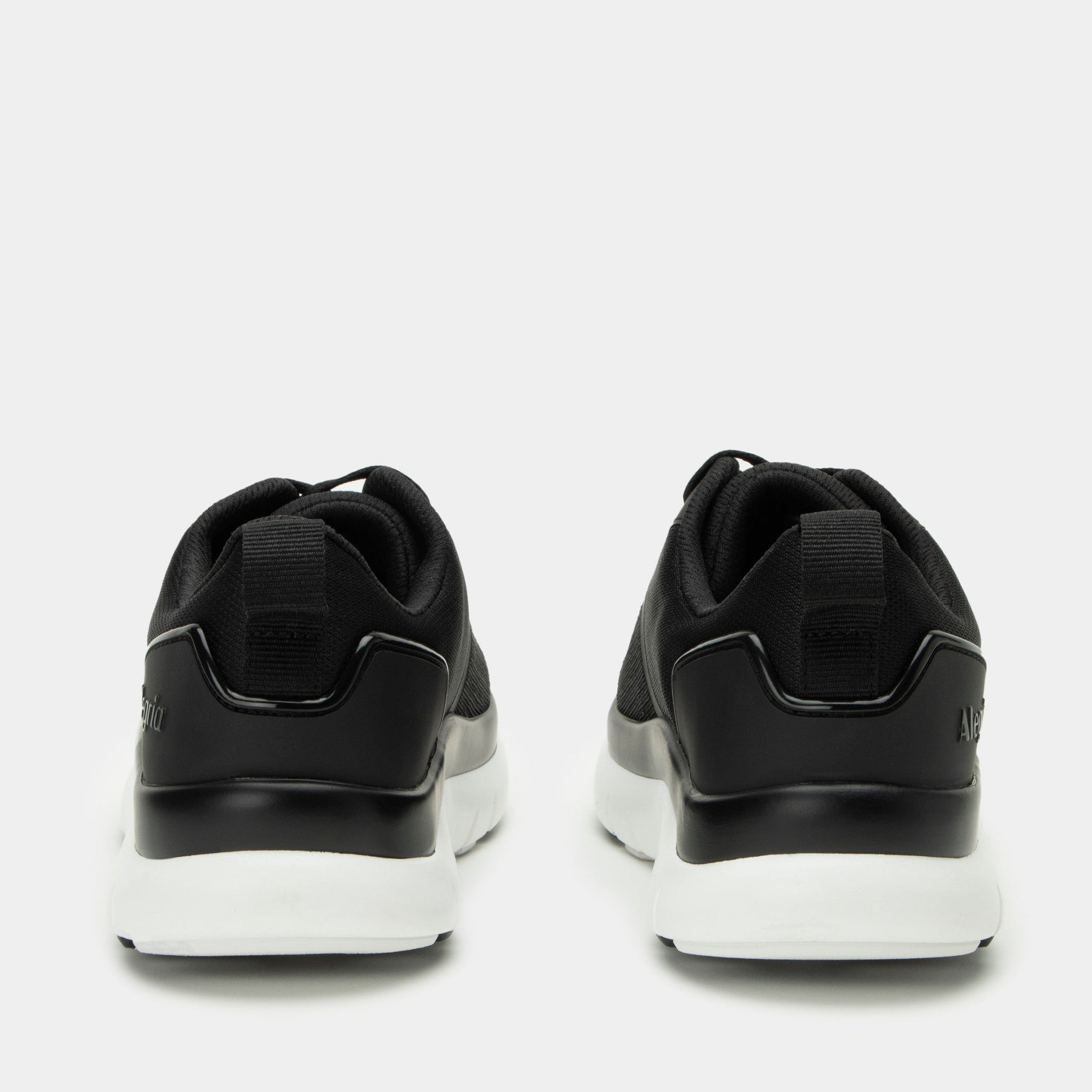 Alegria Eclips Comfort Arch Support Women's Sneaker - Black Mesh - 4