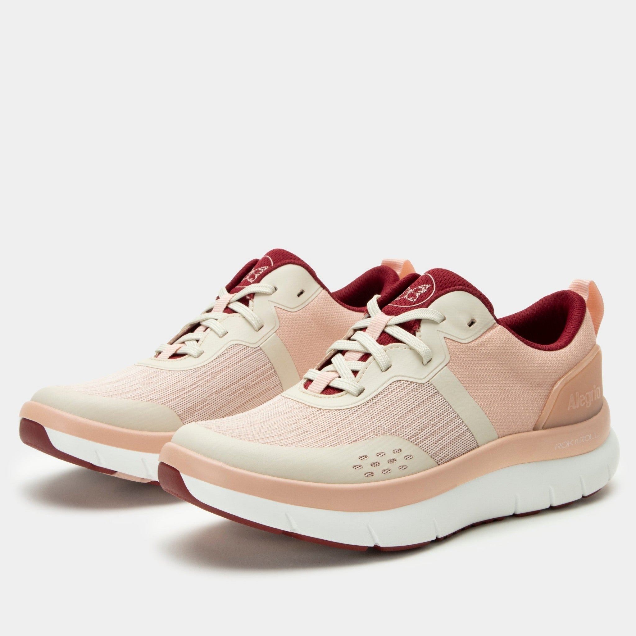 Alegria Eclips Comfort Arch Support Women's Sneaker in Misty Rose