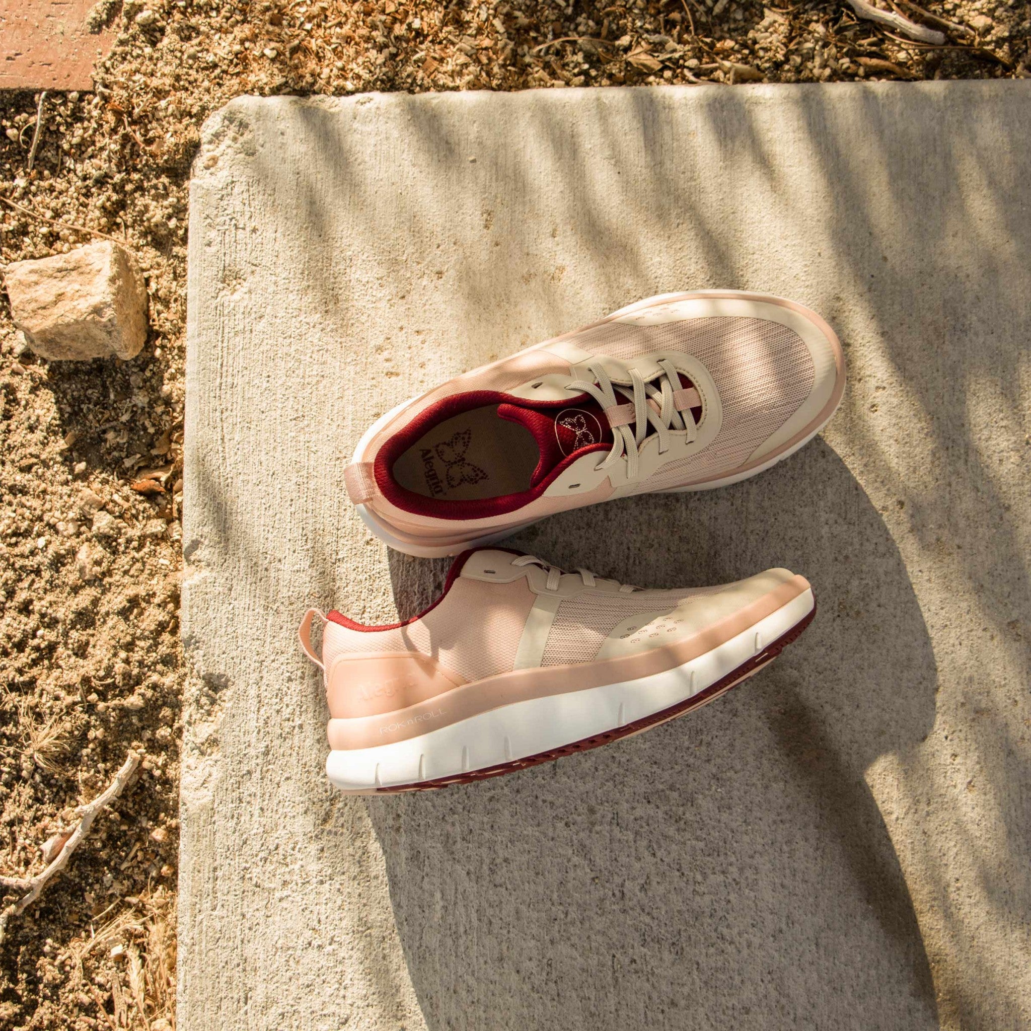 Alegria Eclips Comfort Arch Support Women's Sneaker - Misty Rose - 2