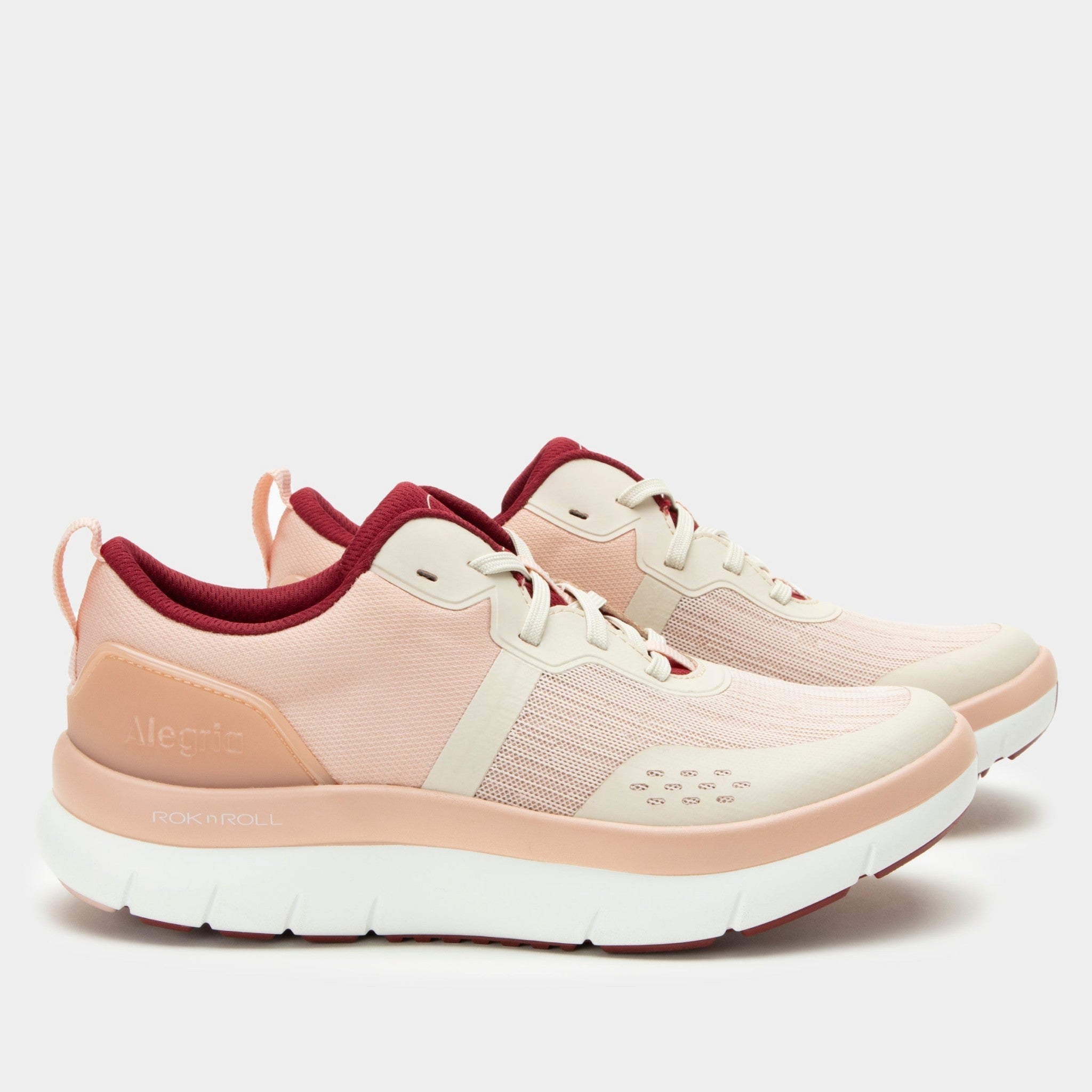 Alegria Eclips Comfort Arch Support Women's Sneaker - Misty Rose - 3