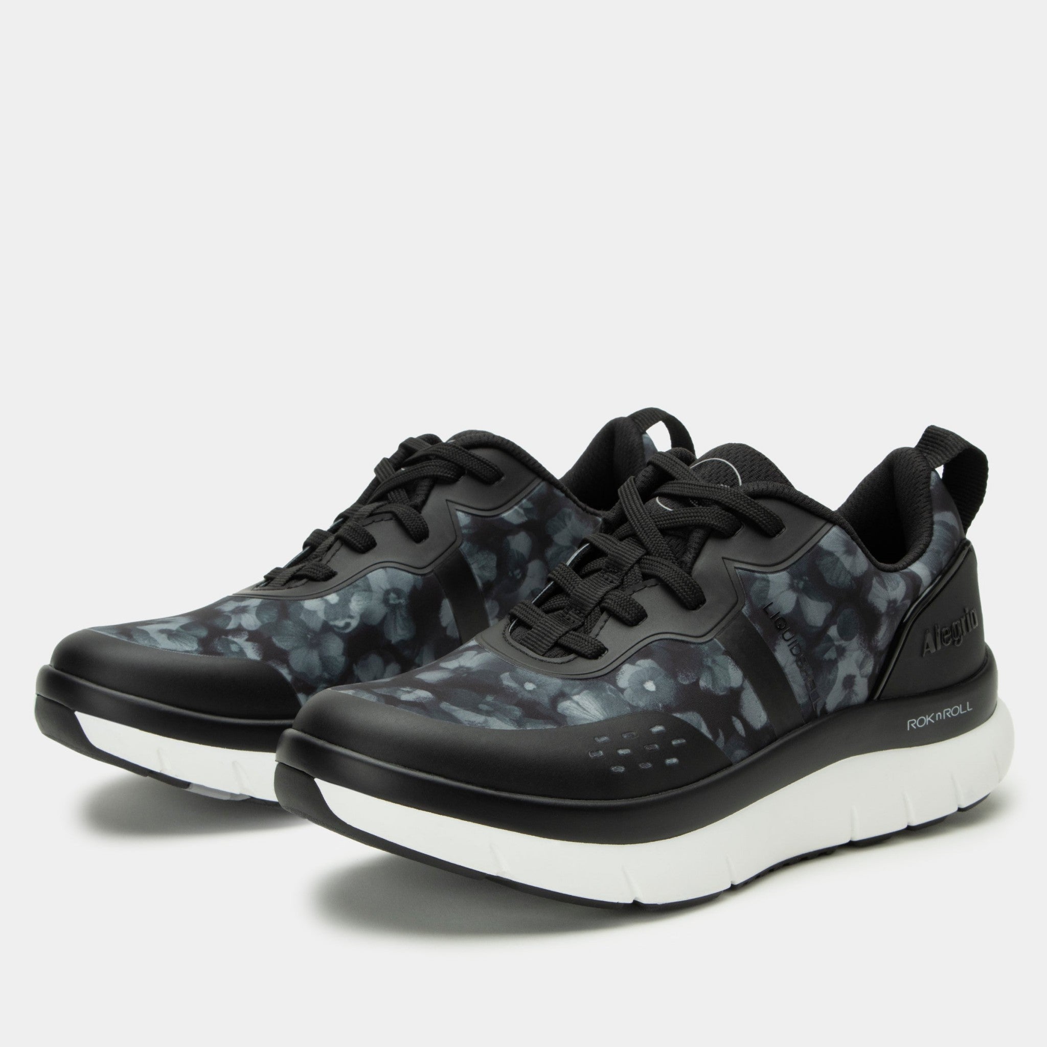 Alegria Eclips Comfort Arch Support Women's Sneaker - Pansy Power Black - 1