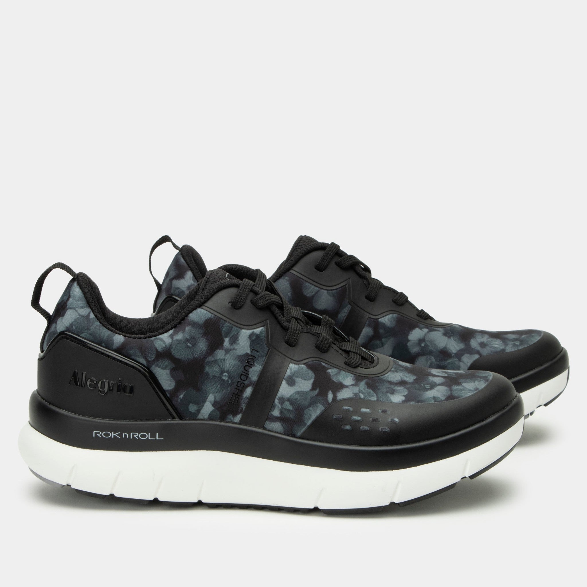 Alegria Eclips Comfort Arch Support Women's Sneaker - Pansy Power Black - 3