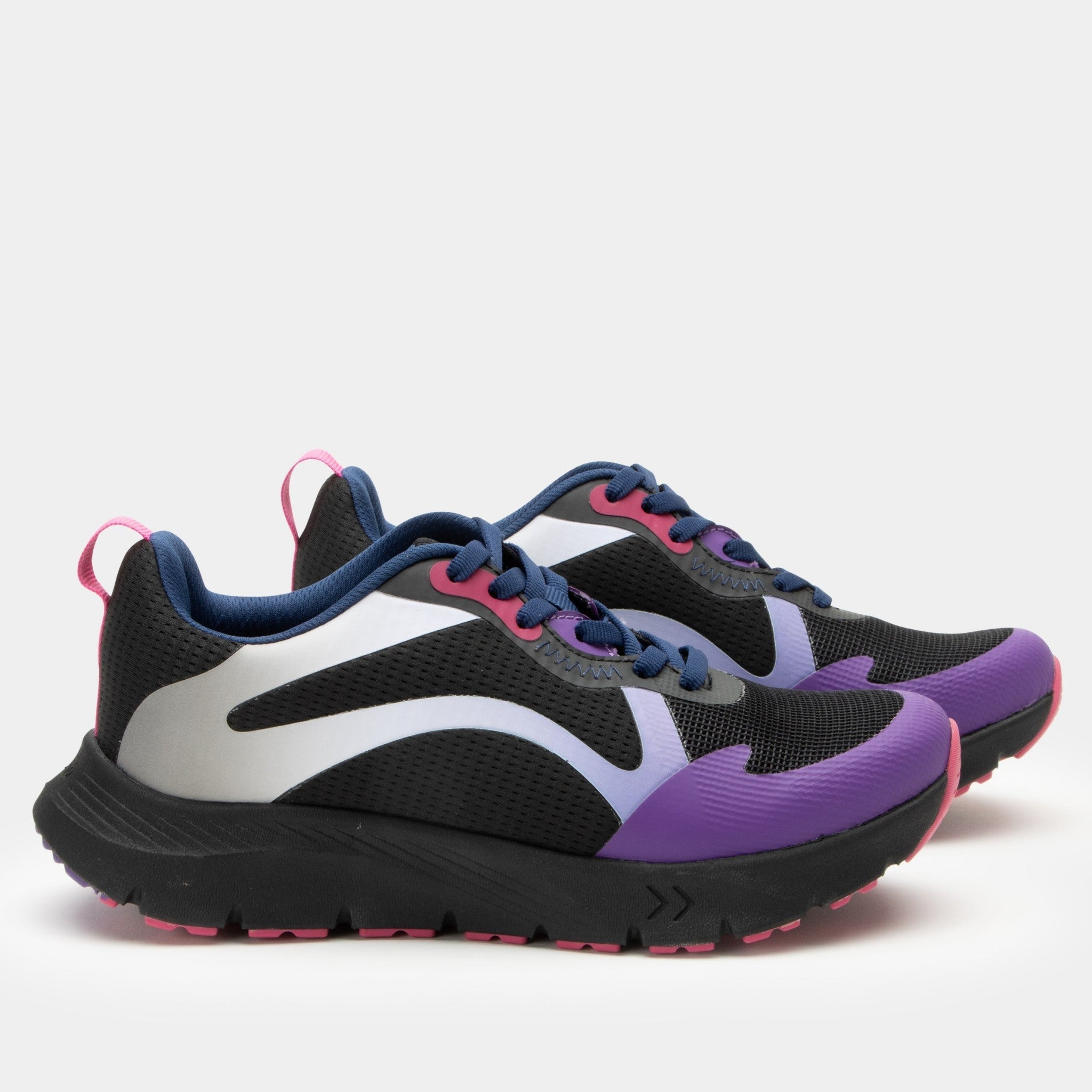 Alegria Exhault Comfort Arch Support Women's Walking Shoe - Midnight Plum - 3
