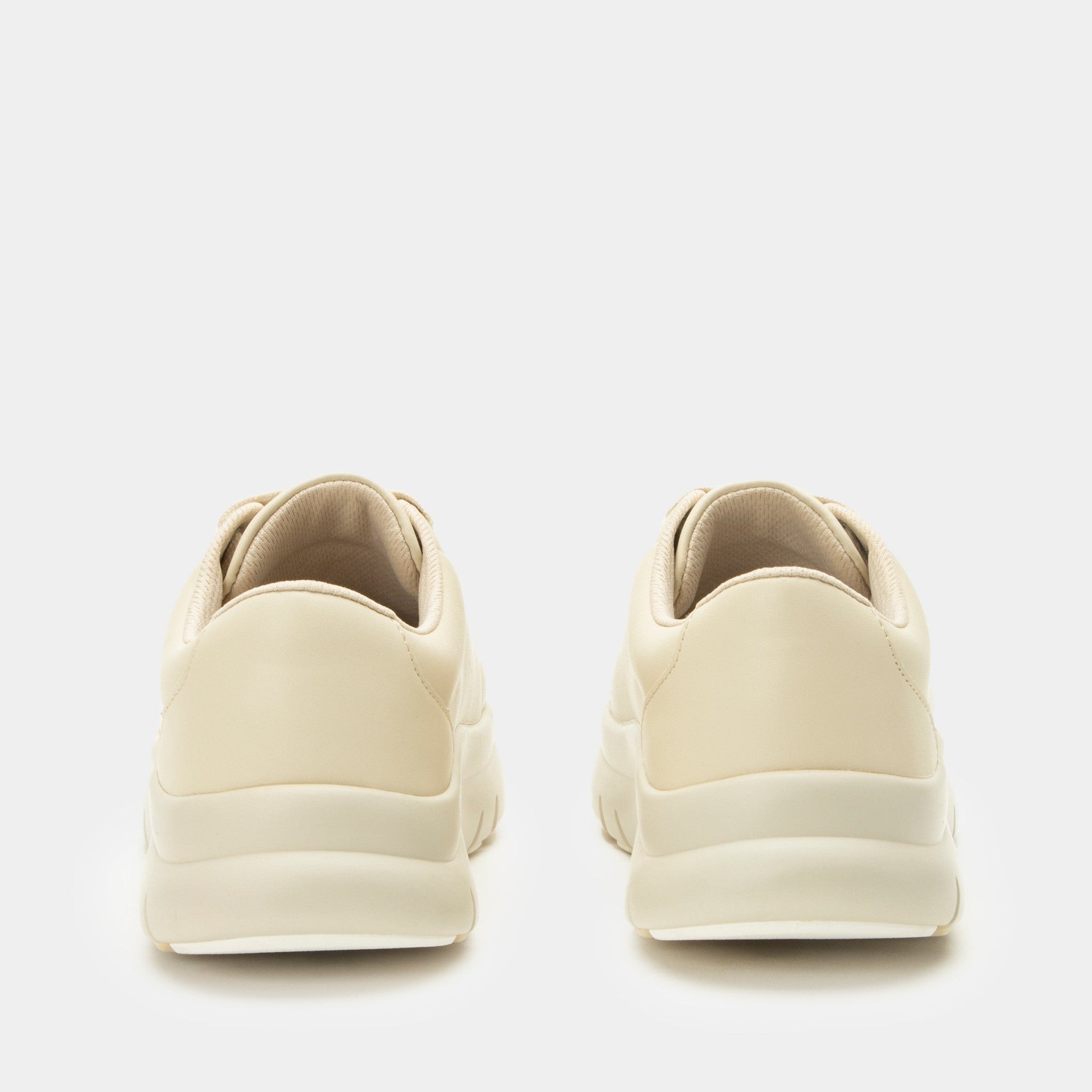Alegria Flote Comfort Arch Support Women's Sneaker - Bone - 4