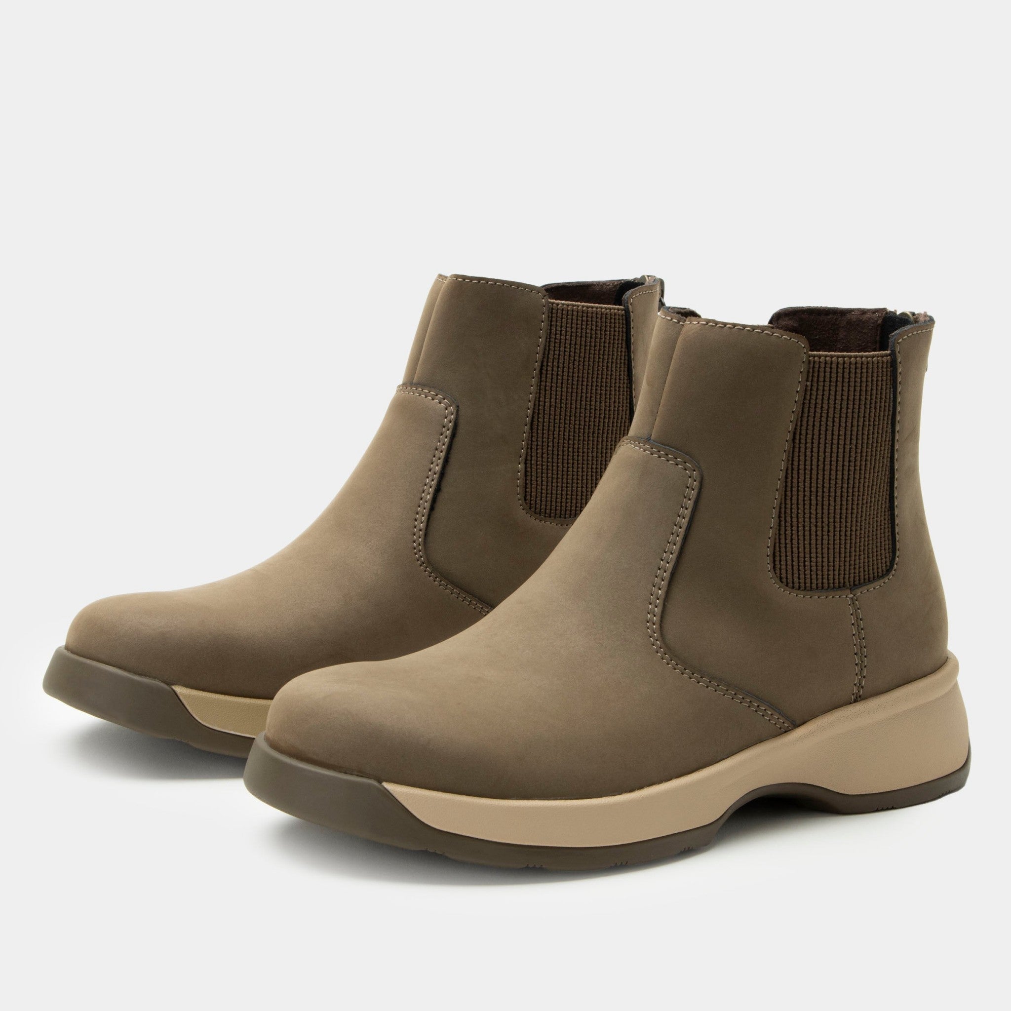 Alegria Frankie FreshWell Comfort Arch Support Women's Boot - Driftwood - 1